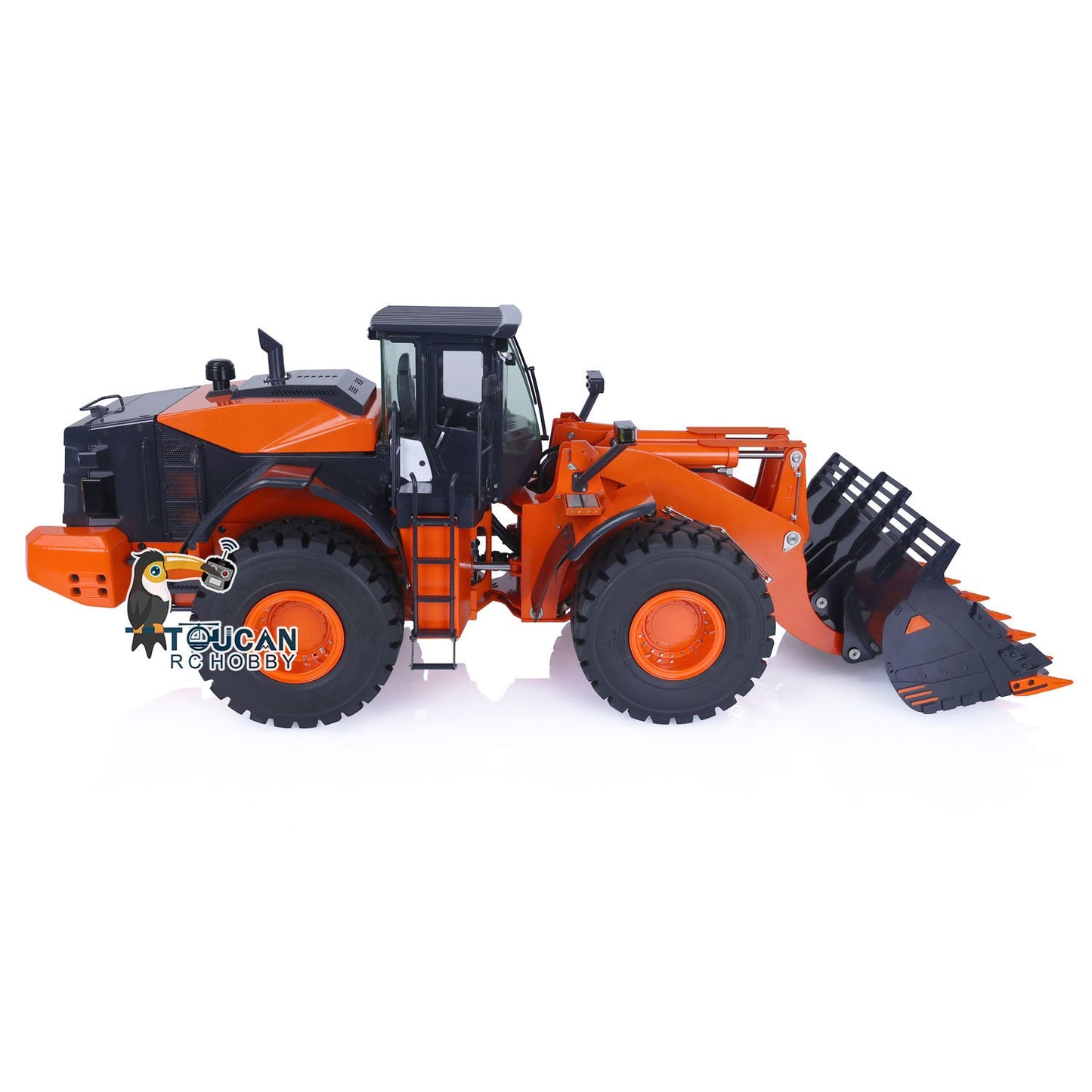 1/14 ZW370 JDM 198 Metal Hydraulic RC Loader RTR Radio Control Construction Car W/ New Sound Module Model