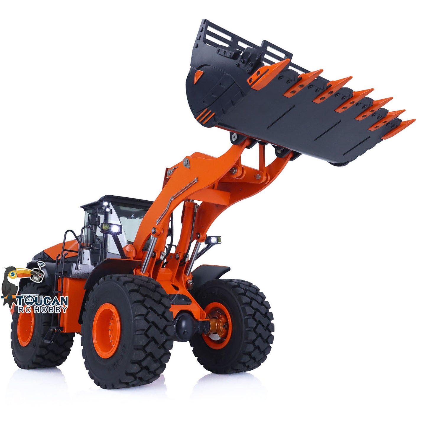 Fast Shipping Metal Hydraulic RC Loader 1/14 ZW370 JDM 198 RTR Radio Control Construction Car with New 201 Sound System