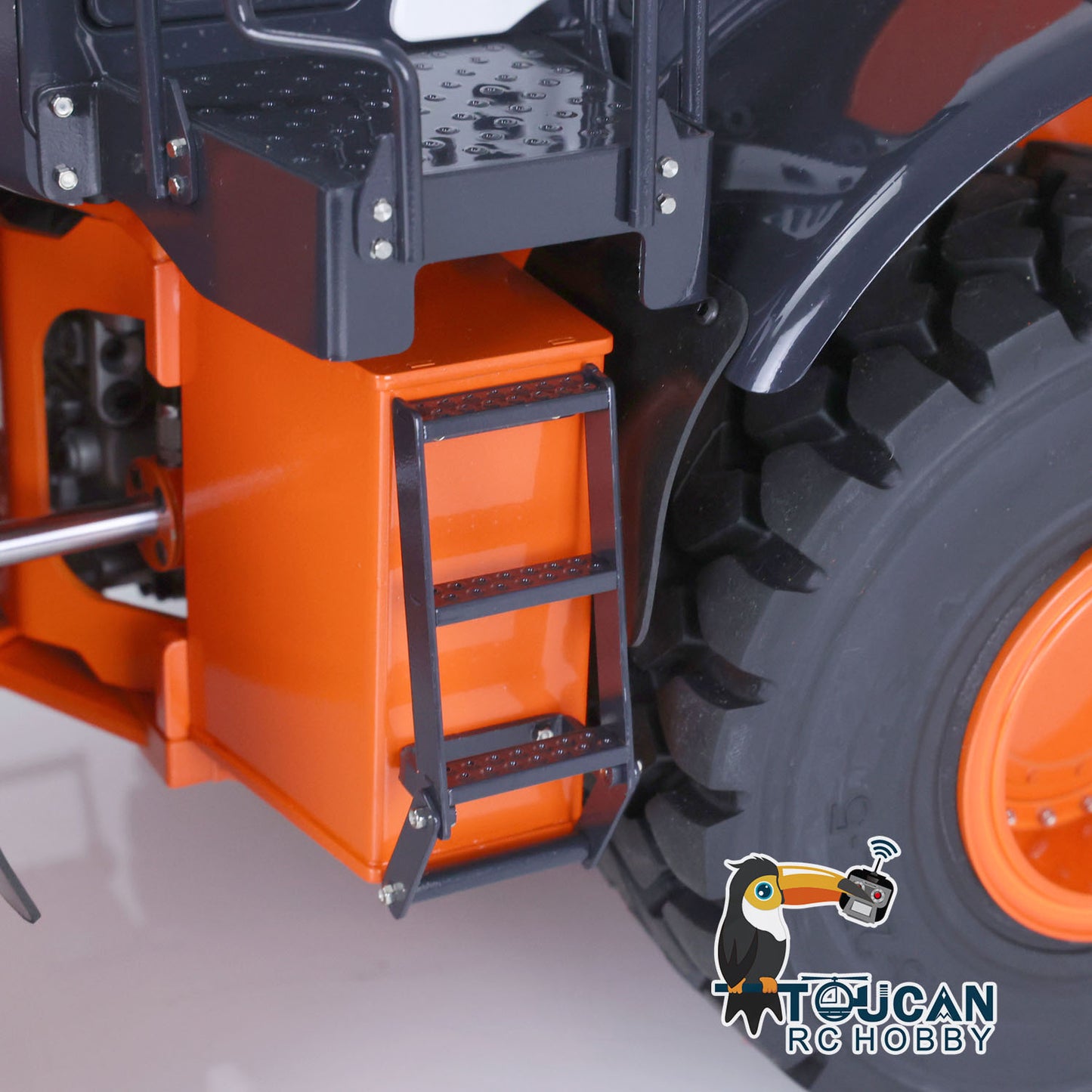 JDMODEL Metal Hydraulic Loader JDM-198 1/14 ZW370 RC Construction Vehicles RTR Car Models 2-Speed Transmission Battery