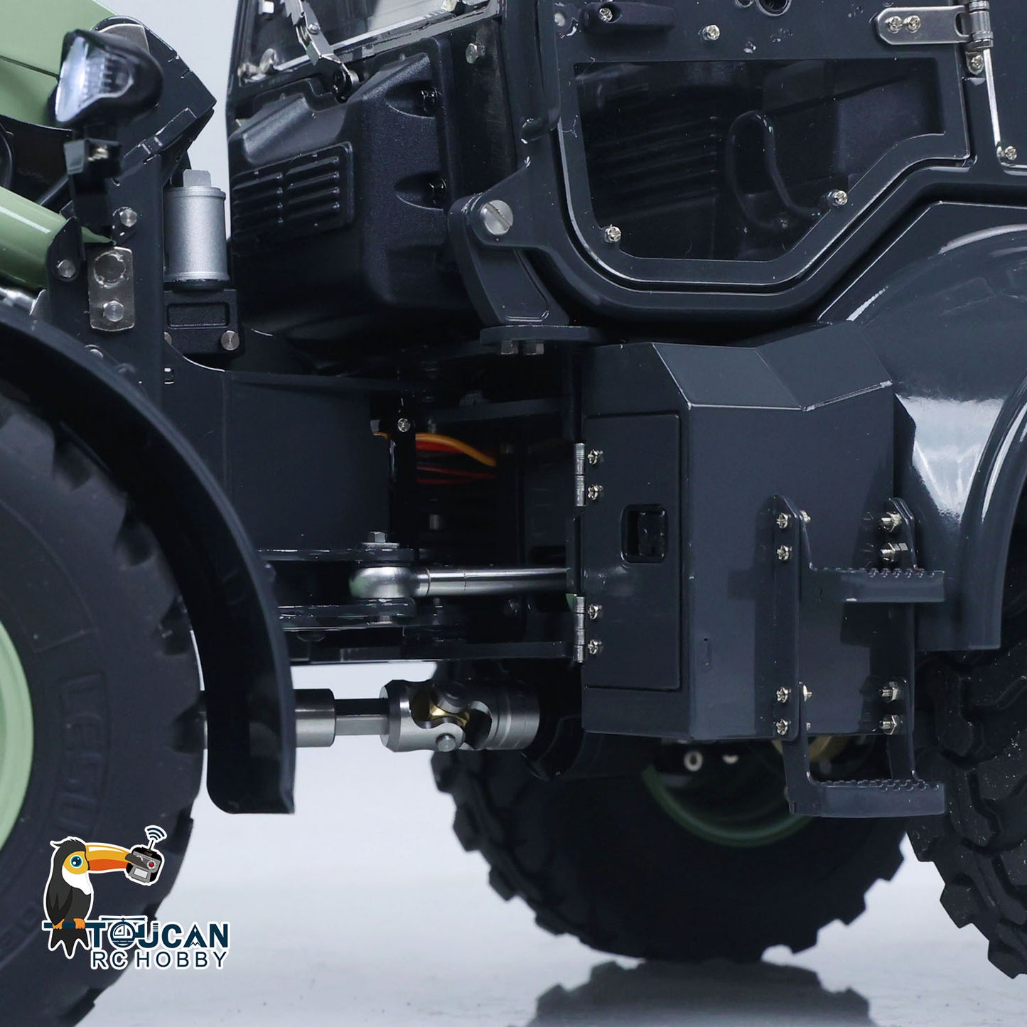 RTR LESU Metal 1/14 Remote Control Hydraulic Loader Aoue WA100M-8 4CH Valve RC Engineering Vehicle Quick Coupler Lights Sounds