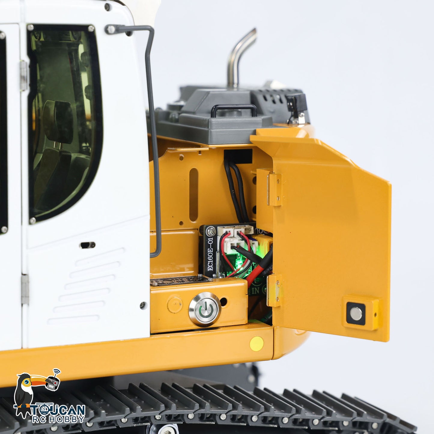 US STOCK 1/14 Radio Controlled Hydraulic Excavator LR 914 5ways Valve RC Digger Model RTR Electric Construction Vehicle ST8 Radio Battery