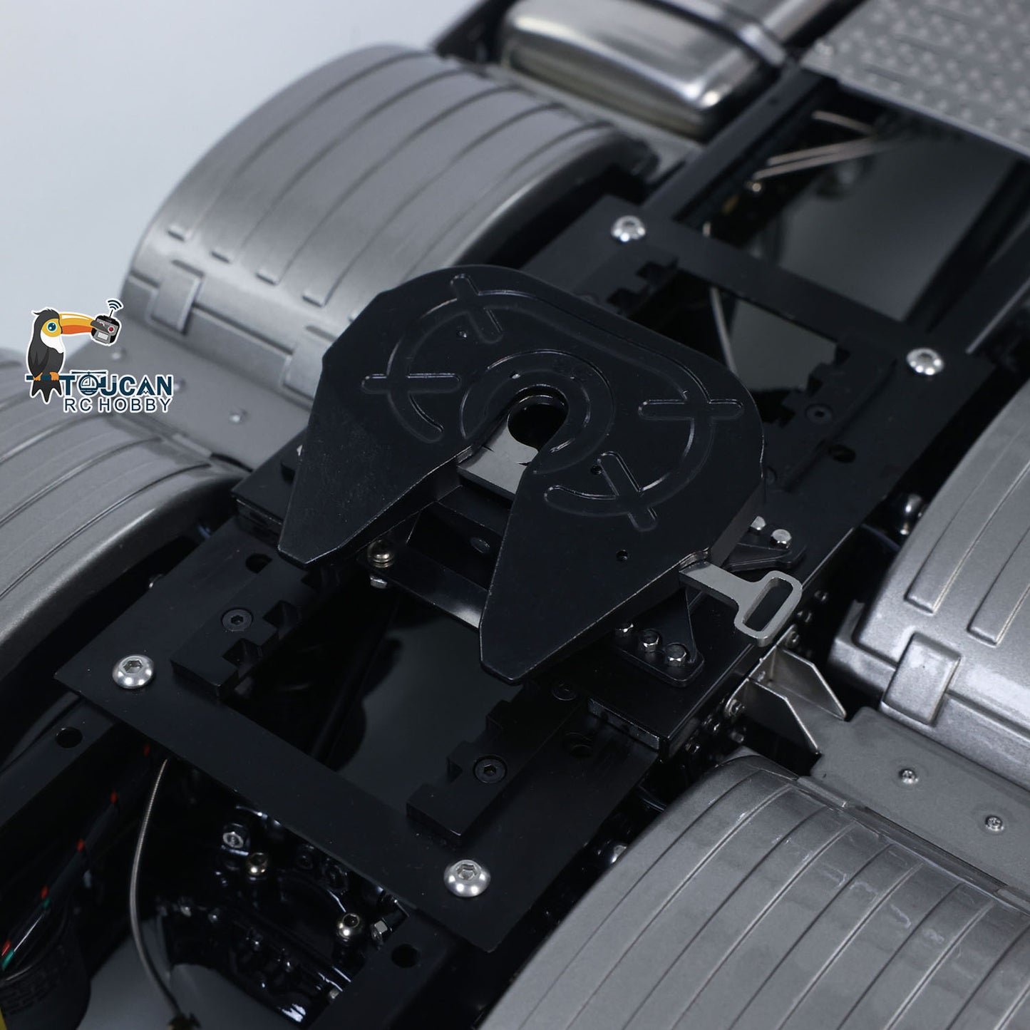 TOUCAN 1/14 RC Tractor Truck 770S RTR 3Speed Lorry 6X6 Metal Chassis Axle Locks Smoke Sound Light Chassis Suspension ST8 Battery