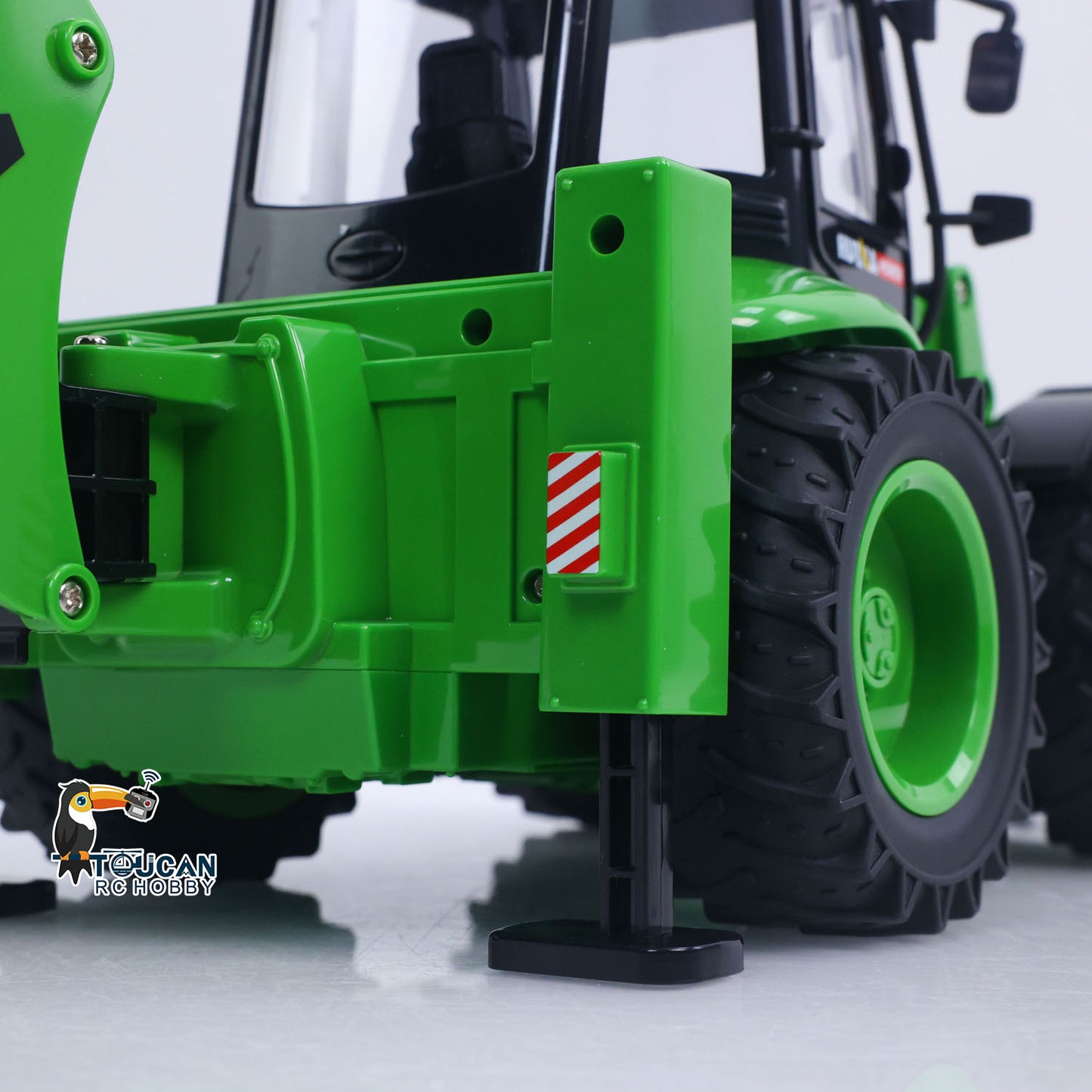US STOCK HUINA 1/14 1579 Remote Control Backhoe Excavator 2.4G 9CH RC Loader Model Toys