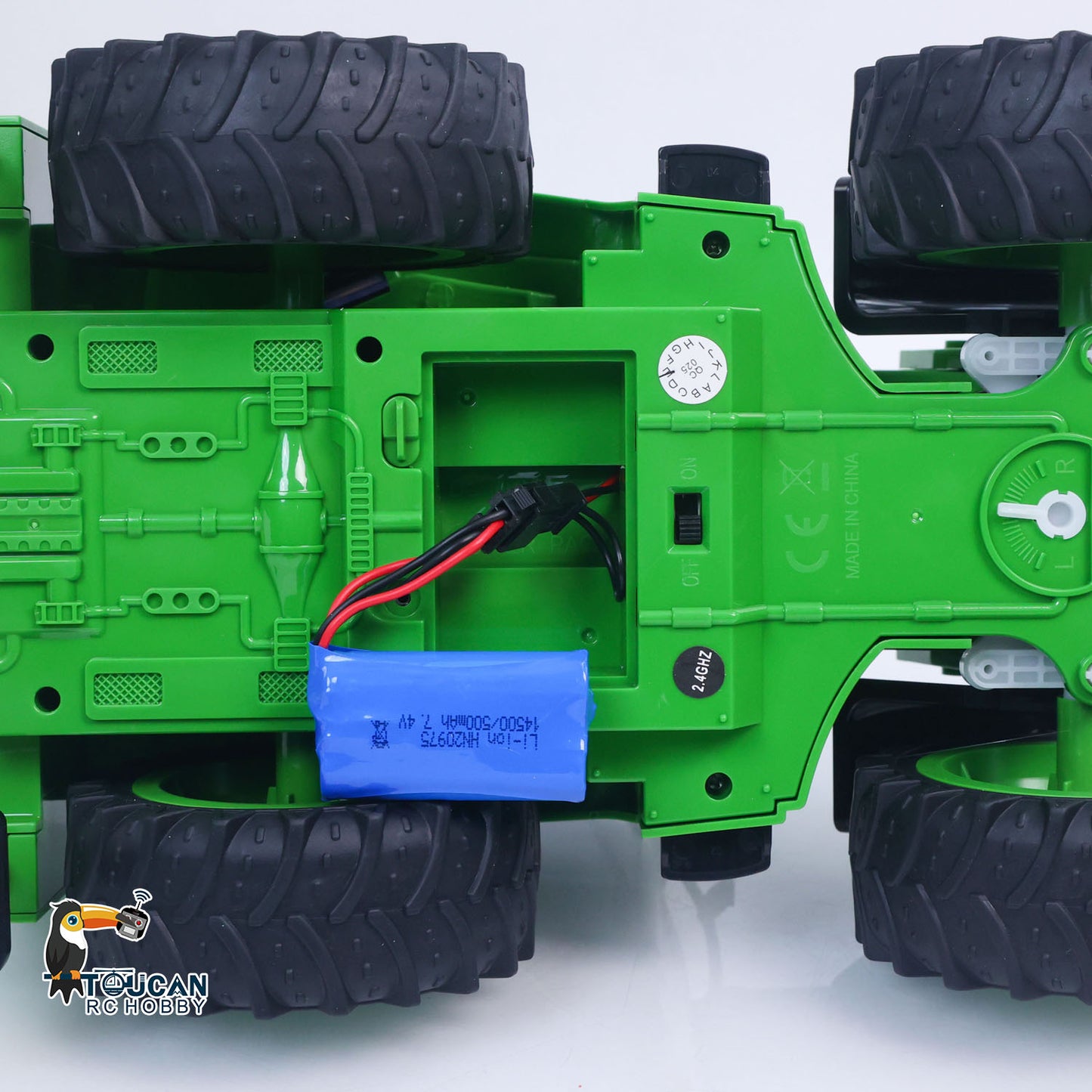 US STOCK HUINA 1/14 1579 Remote Control Backhoe Excavator 2.4G 9CH RC Loader Model Toys