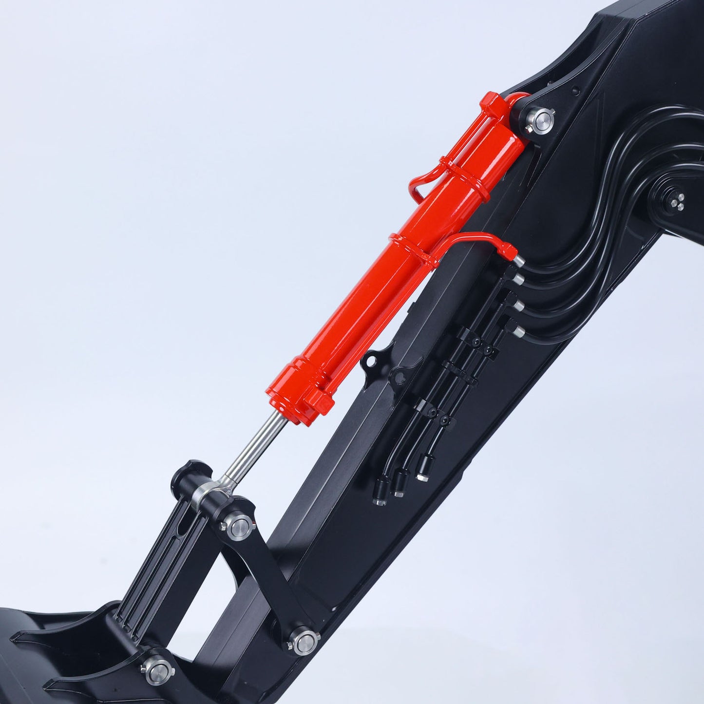 LESU Aoue ZX490 1/14 Remote Control Hydraulic Excavator KIT CNC Metal RC Digger Car 6CH Valve Light Brushless Pump Motor Model Engineering Vehicle