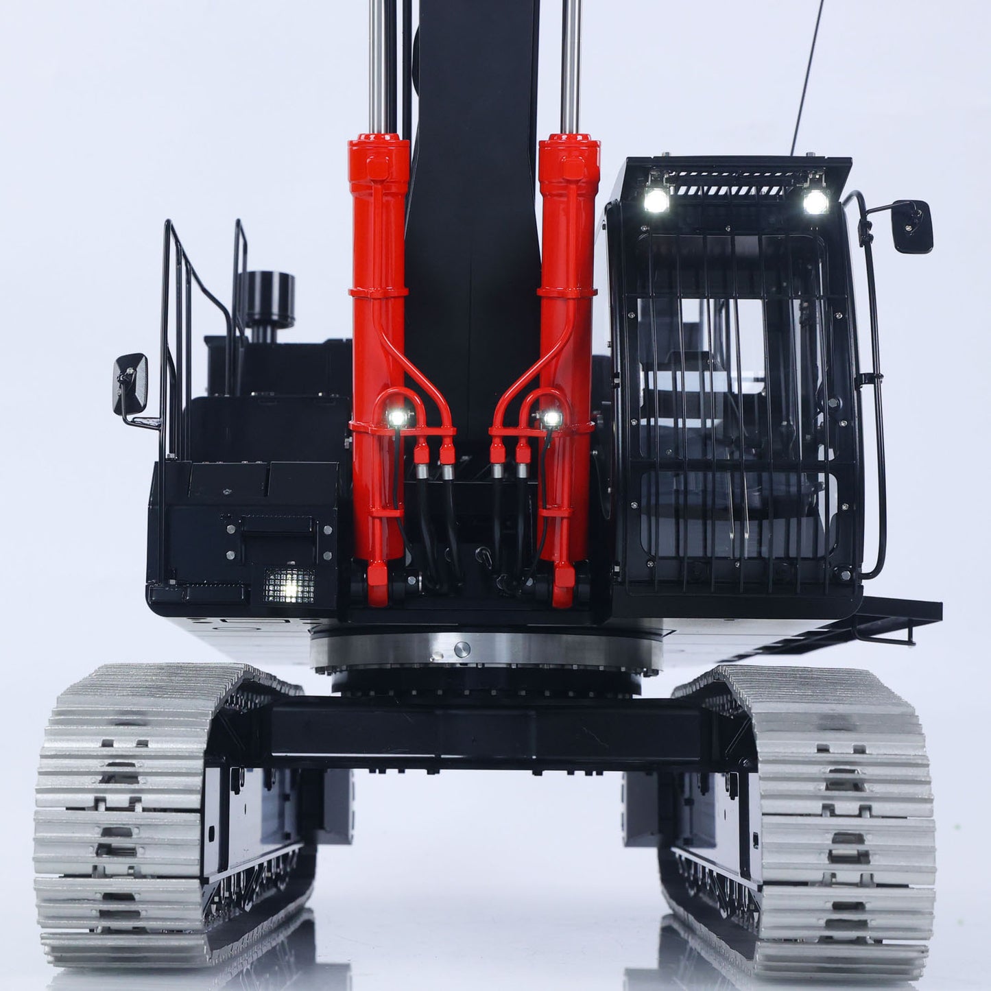 LESU Aoue ZX490 1/14 Remote Control Hydraulic Excavator KIT CNC Metal RC Digger Car 6CH Valve Light Brushless Pump Motor Model Engineering Vehicle