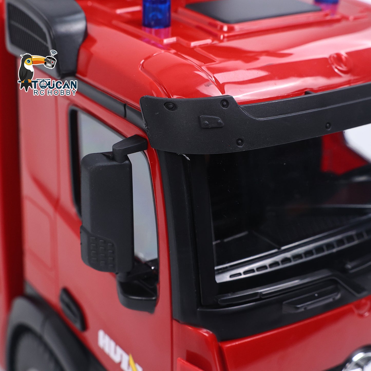 US STOCK HUINA 1/14 RC 2.4G 562 Box Water Sprayable Fire Truck Car Toy Model Gift Battery