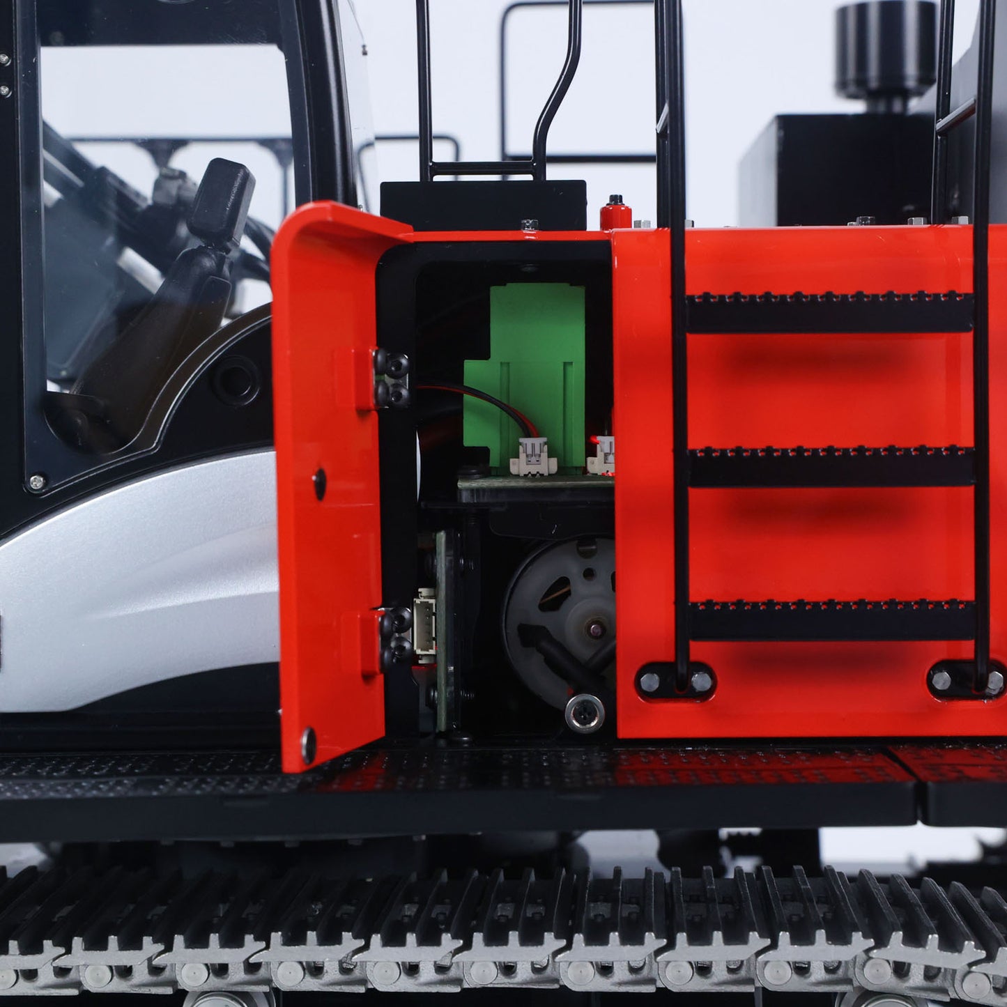 LESU 1/14 Remote Control Hydraulic Excavator Aoue ZX490 RTR CNC Metal RC Digger Car 6CH Valve Constraction Machine Light Sound Paladin PL18EV Lite