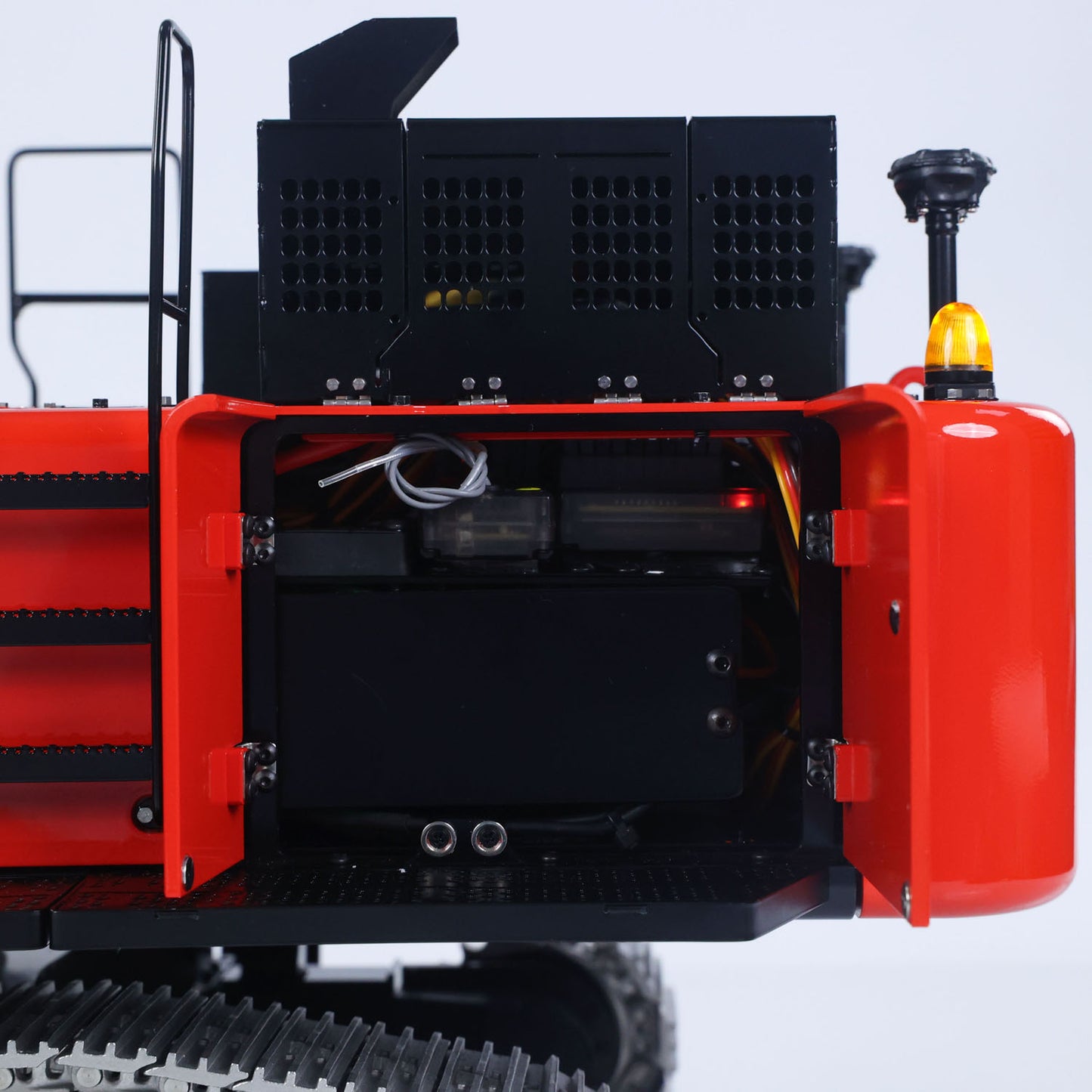 LESU Aoue ZX490 1/14 Remote Control Hydraulic Excavator KIT CNC Metal RC Digger Car 6CH Valve Light Brushless Pump Motor Model Engineering Vehicle