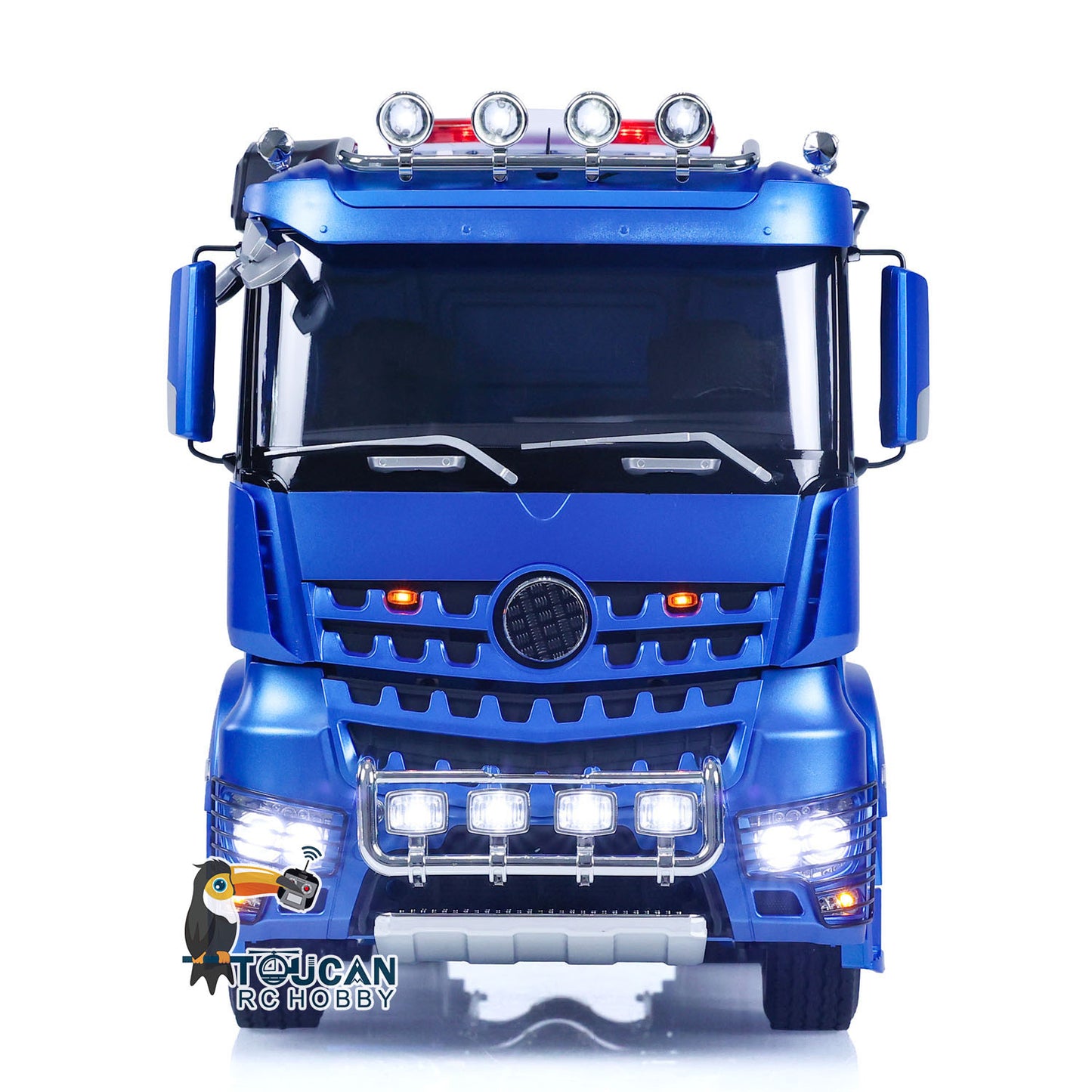 LESU 6x6 1/14 RC Tractor Truck RTR Remote Control Car Simulation DIY Model 2-speed Transmission Painted and Assembled Roof Light