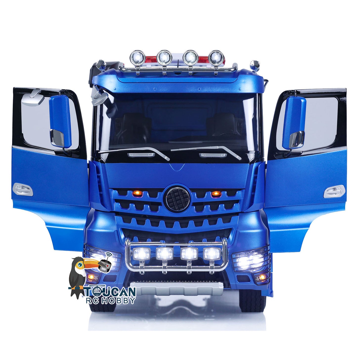 LESU 6x6 1/14 RC Tractor Truck RTR Remote Control Car Simulation DIY Model 2-speed Transmission Painted and Assembled Roof Light