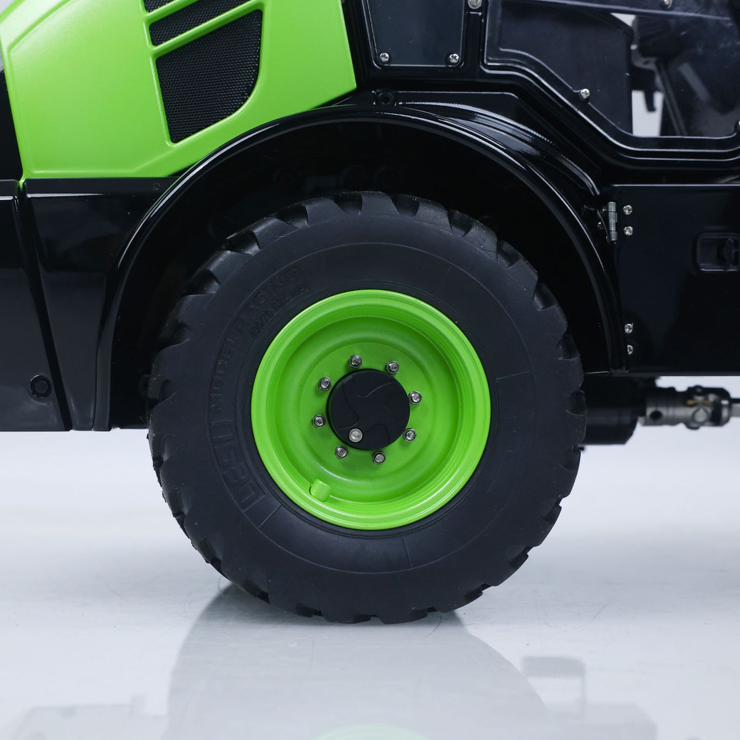 Metal LESU 1/14 RC Hydraulic Loader Aoue WA100M-8 4X4 RTR Remote Control Construction Vehicle Axle Differential Lock Sound Light ST8 Radio Engineering Machine