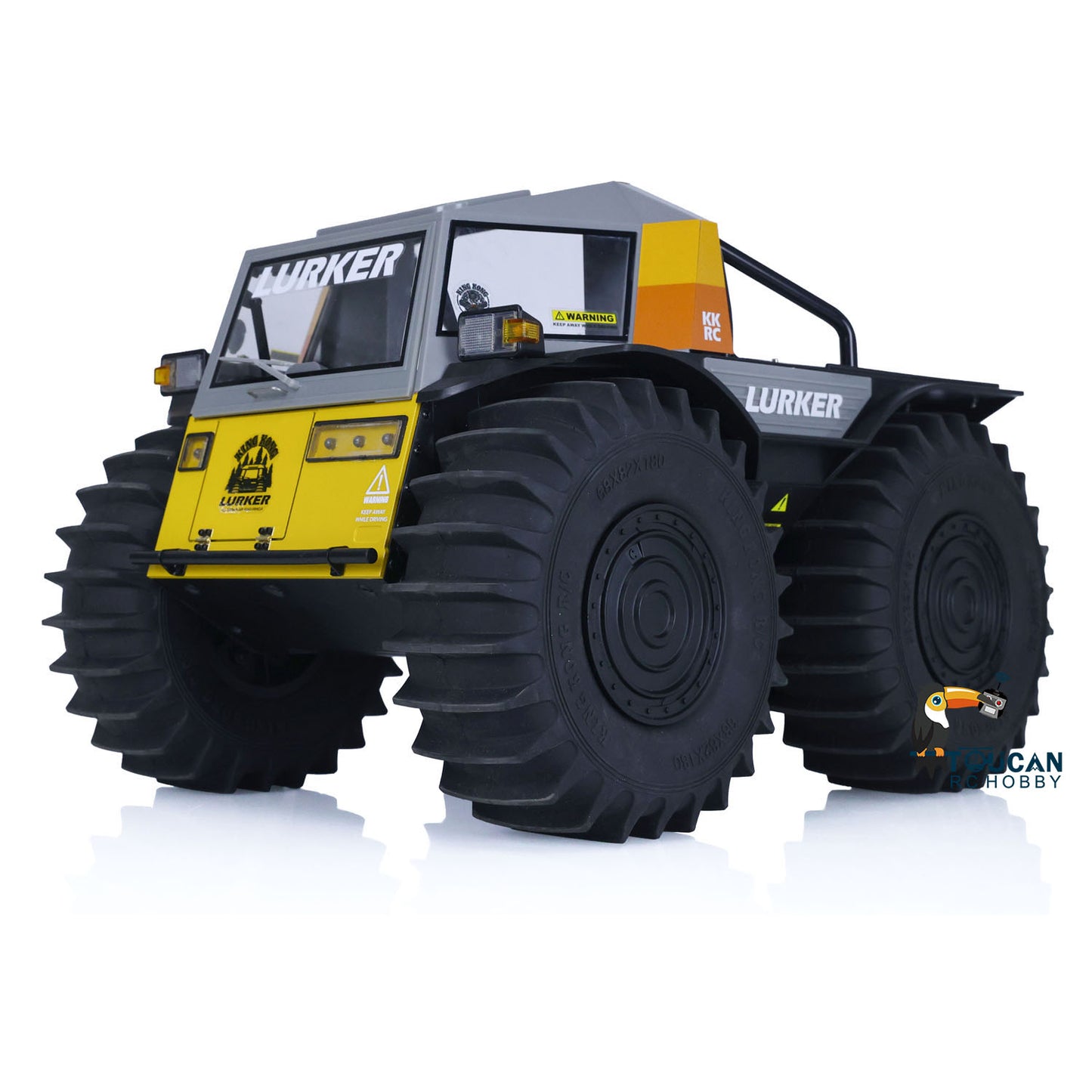 Kingkong D-E077 1/10 RTR RC Off-road Vehicle All-terrain Amphibious Climbing Car Painted and Assembled With Light Sound System