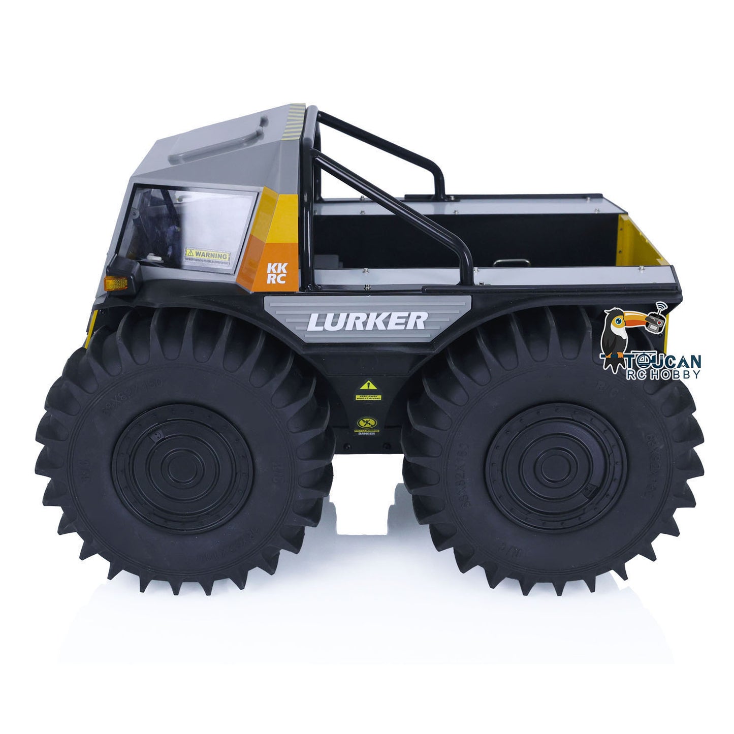 D-E077 1/10 RTR RC Off-road Vehicle All-terrain Amphibious Climbing Car Painted and Assembled With Light Sound System