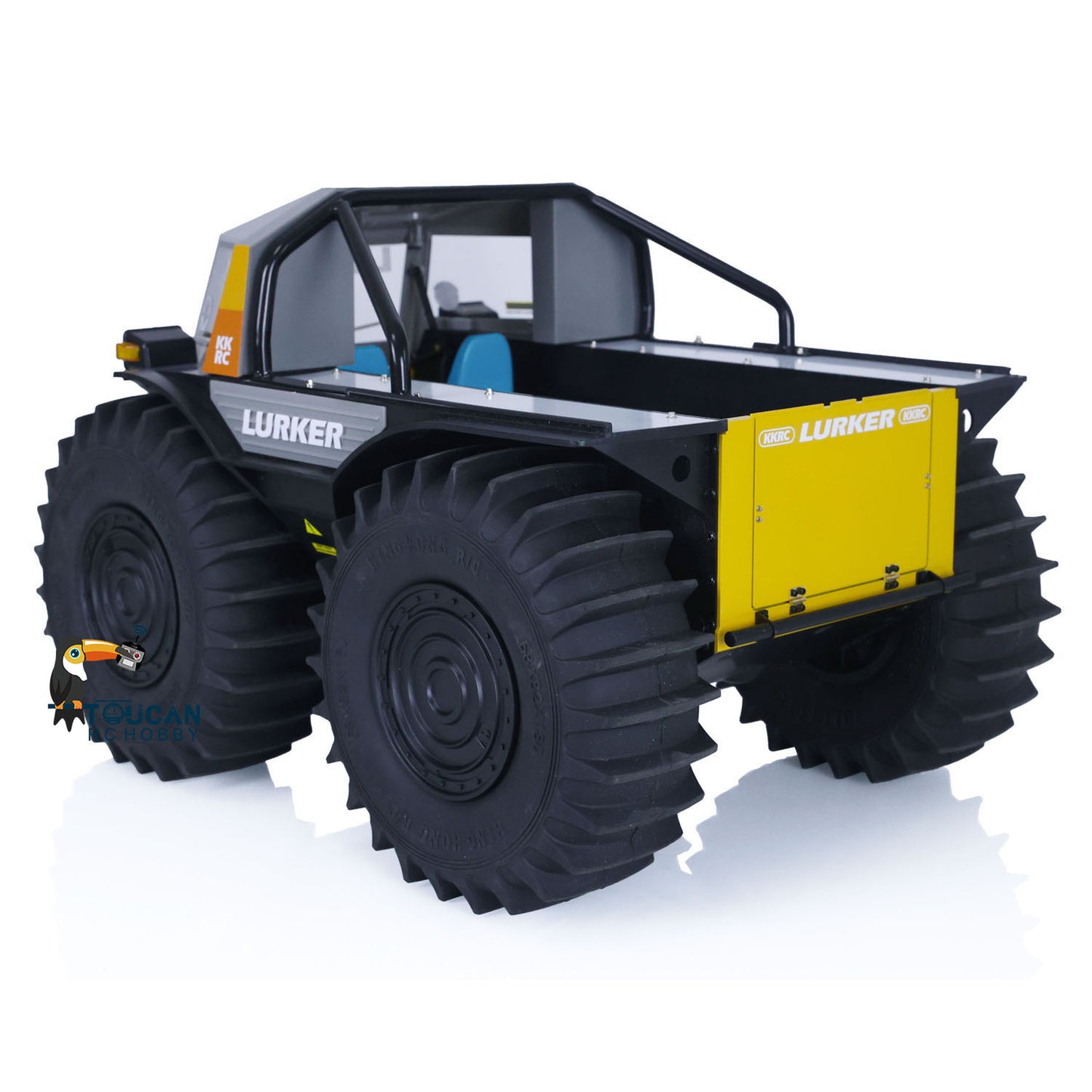 Kingkong D-E077 1/10 RTR RC Off-road Vehicle All-terrain Amphibious Climbing Car Painted and Assembled With Light Sound System