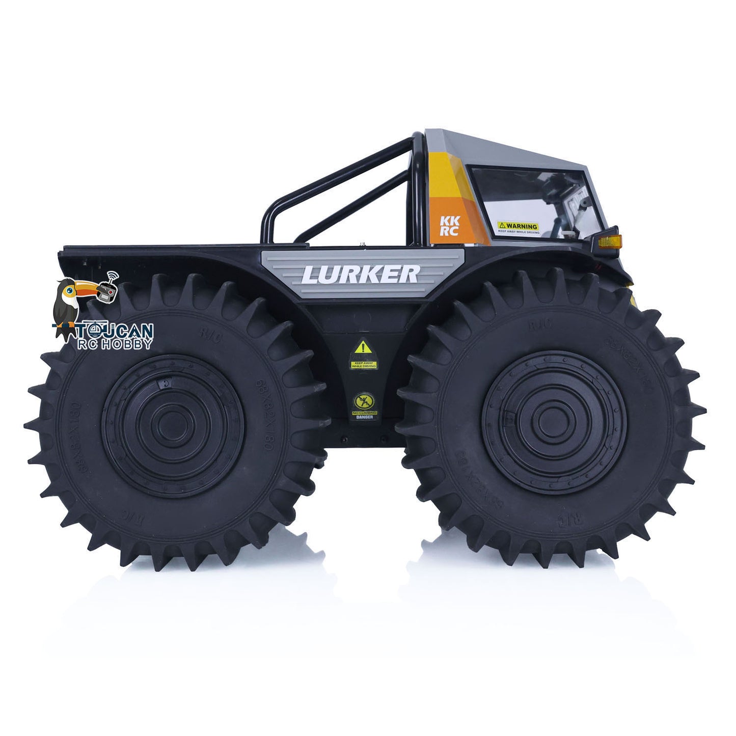 D-E077 1/10 RTR RC Off-road Vehicle All-terrain Amphibious Climbing Car Painted and Assembled With Light Sound System