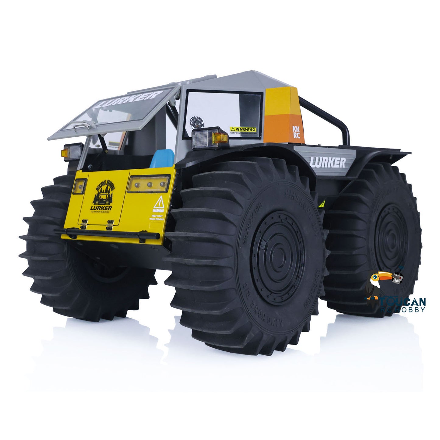 Kingkong D-E077 1/10 RTR RC Off-road Vehicle All-terrain Amphibious Climbing Car Painted and Assembled With Light Sound System