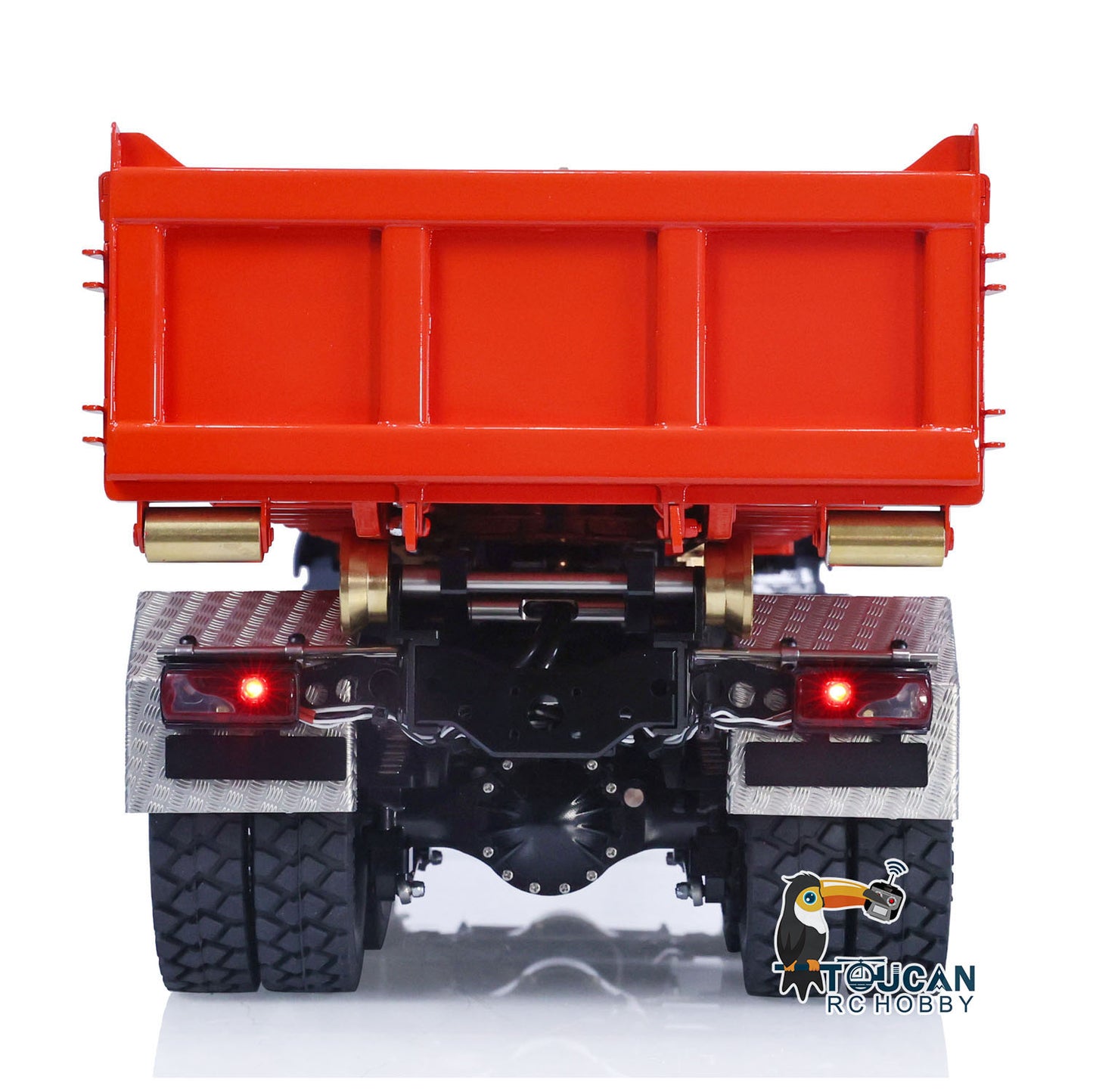 1/14 LESU Hydraulic RC Roll On/Off Dump Truck 8x8 Metal RTR Full Dumper Lorry Vehicle