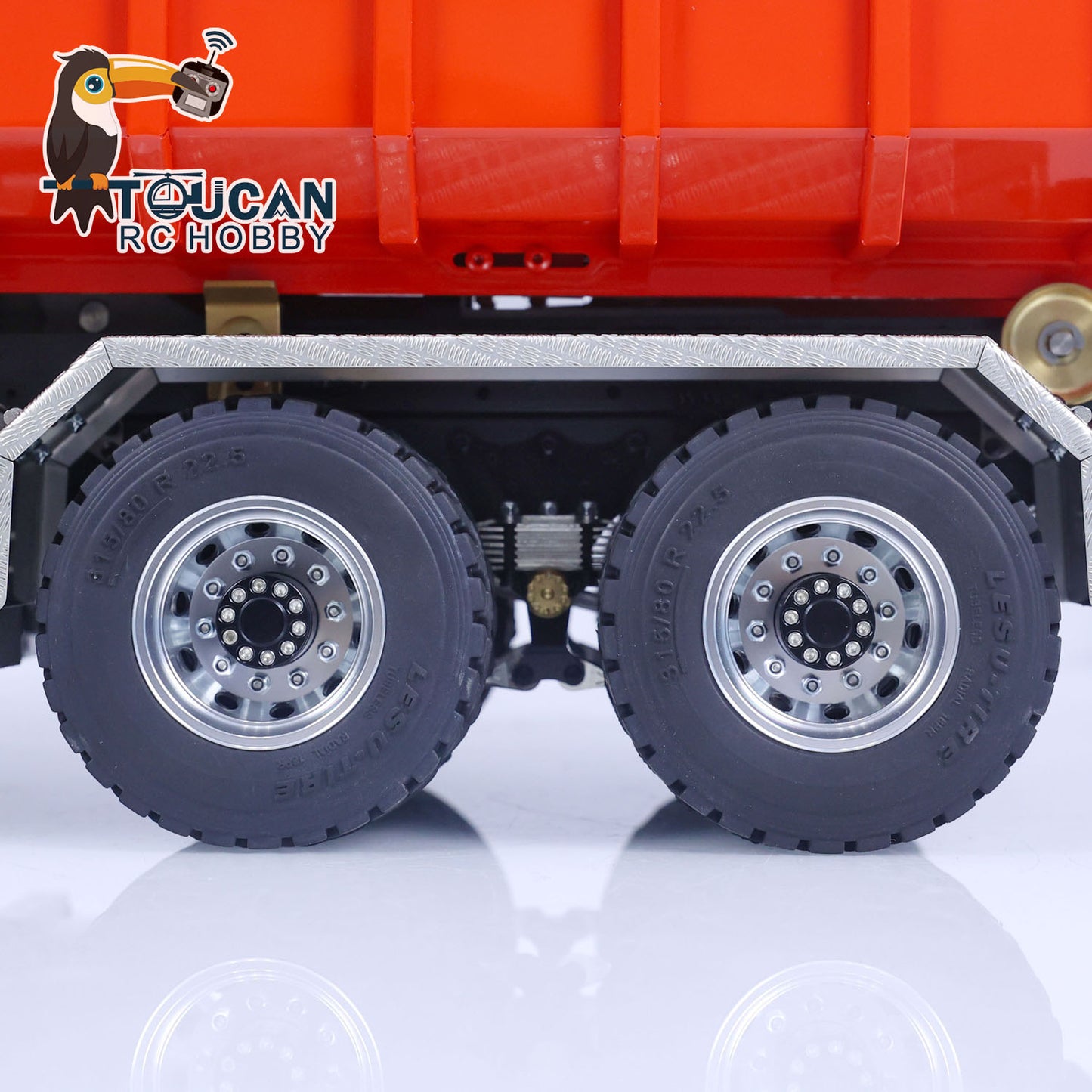 1/14 LESU Hydraulic RC Roll On/Off Dump Truck 8x8 Metal RTR Full Dumper Lorry Vehicle