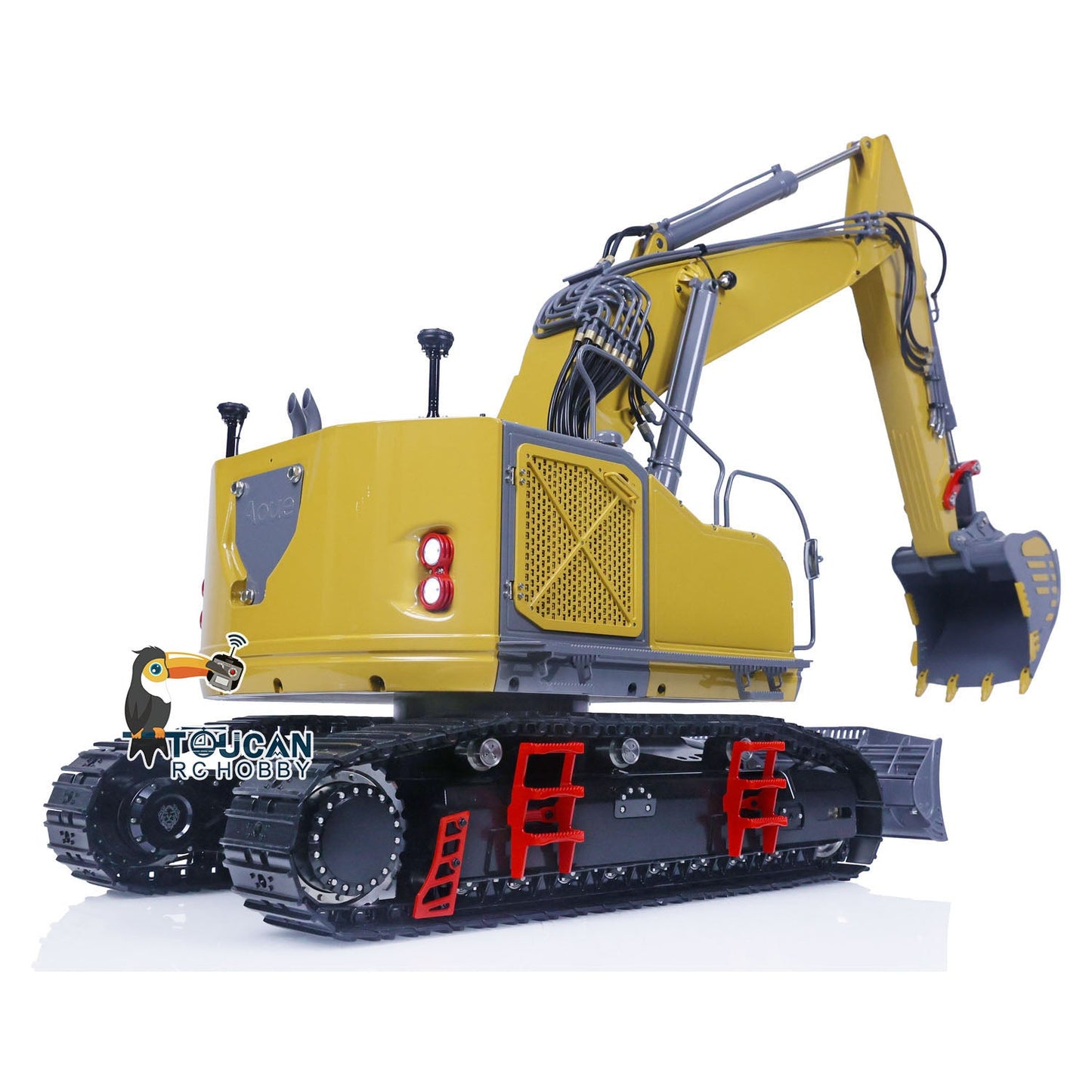 LESU 1/14 ET35 RC Excavator Construction Cars RTR Painted Assembled Remote Control Hydraulic Machine FlySky PL18EV Lite Servo