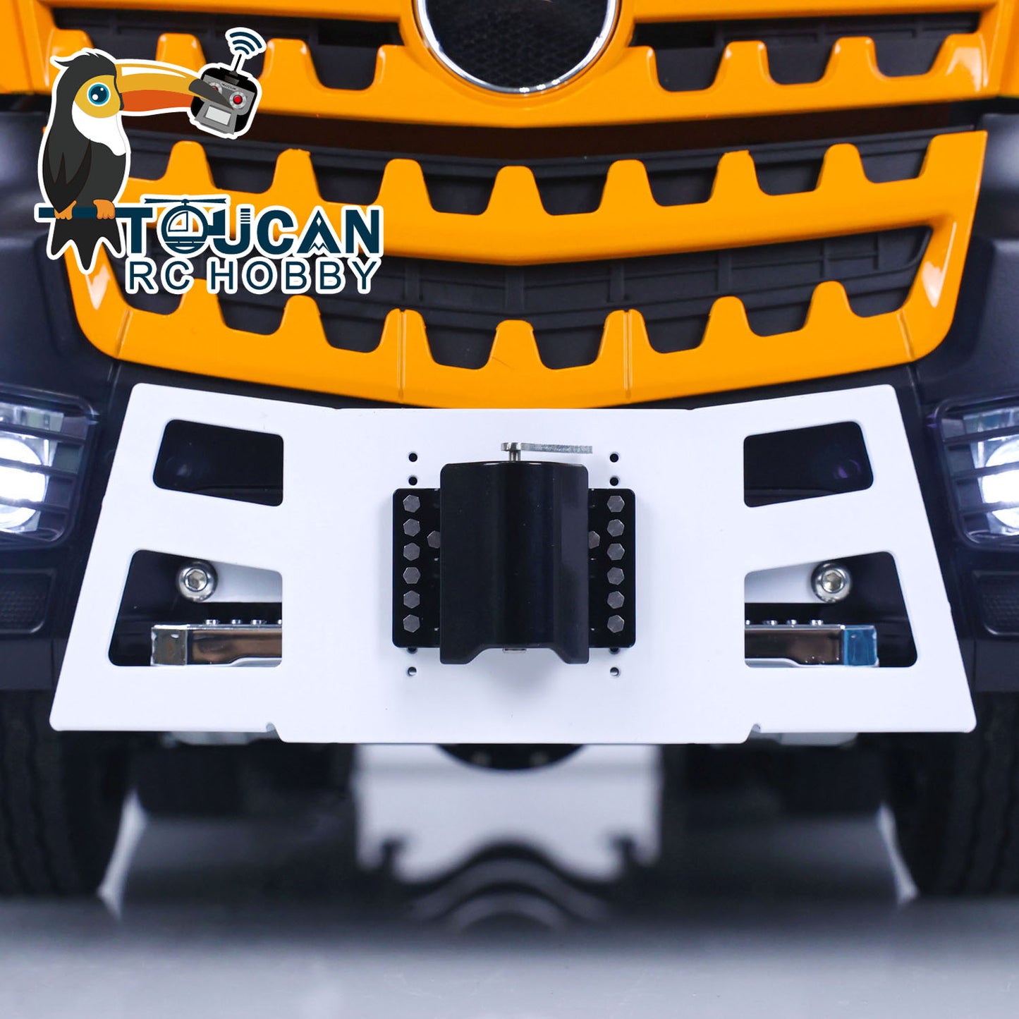 1/14 TOUCAN Metal 8X8 Differential Lock Axles RTR DIY RC Tractor Trucks Remote Control Lorry Cars Model Warning Lights