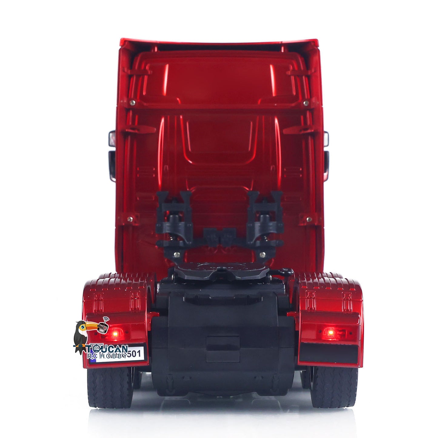 Fast Shipping 770S Plastic 1/18 RC Tractor Truck Toys Finished Model RTR 7.4V Battery Radio 19CH Light Sound Effects Remote Control Lorry Car