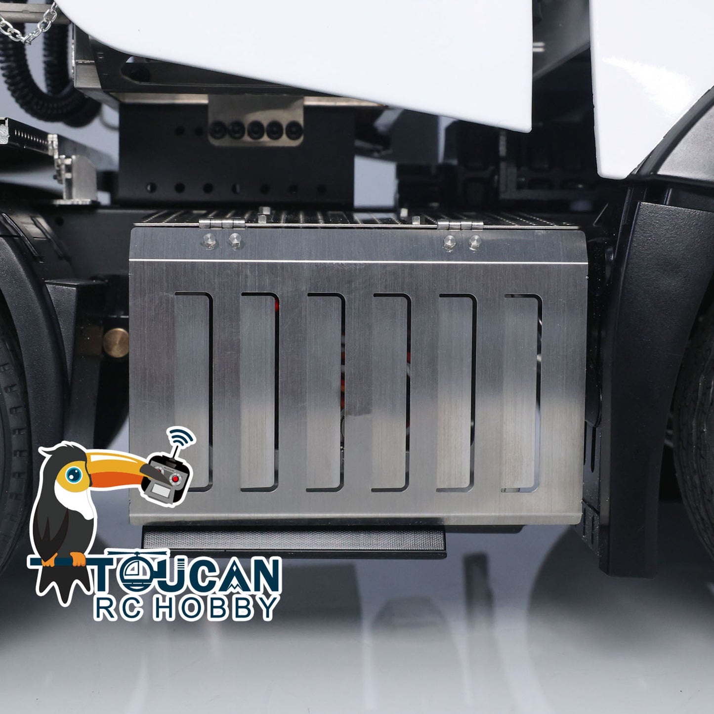 1/14 TOUCAN Metal 8X8 Differential Lock Axles RTR DIY RC Tractor Trucks Remote Control Lorry Cars Model Warning Lights