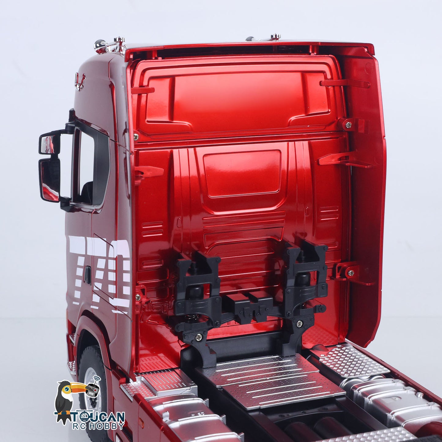 Fast Shipping 770S Plastic 1/18 RC Tractor Truck Toys Finished Model RTR 7.4V Battery Radio 19CH Light Sound Effects Remote Control Lorry Car