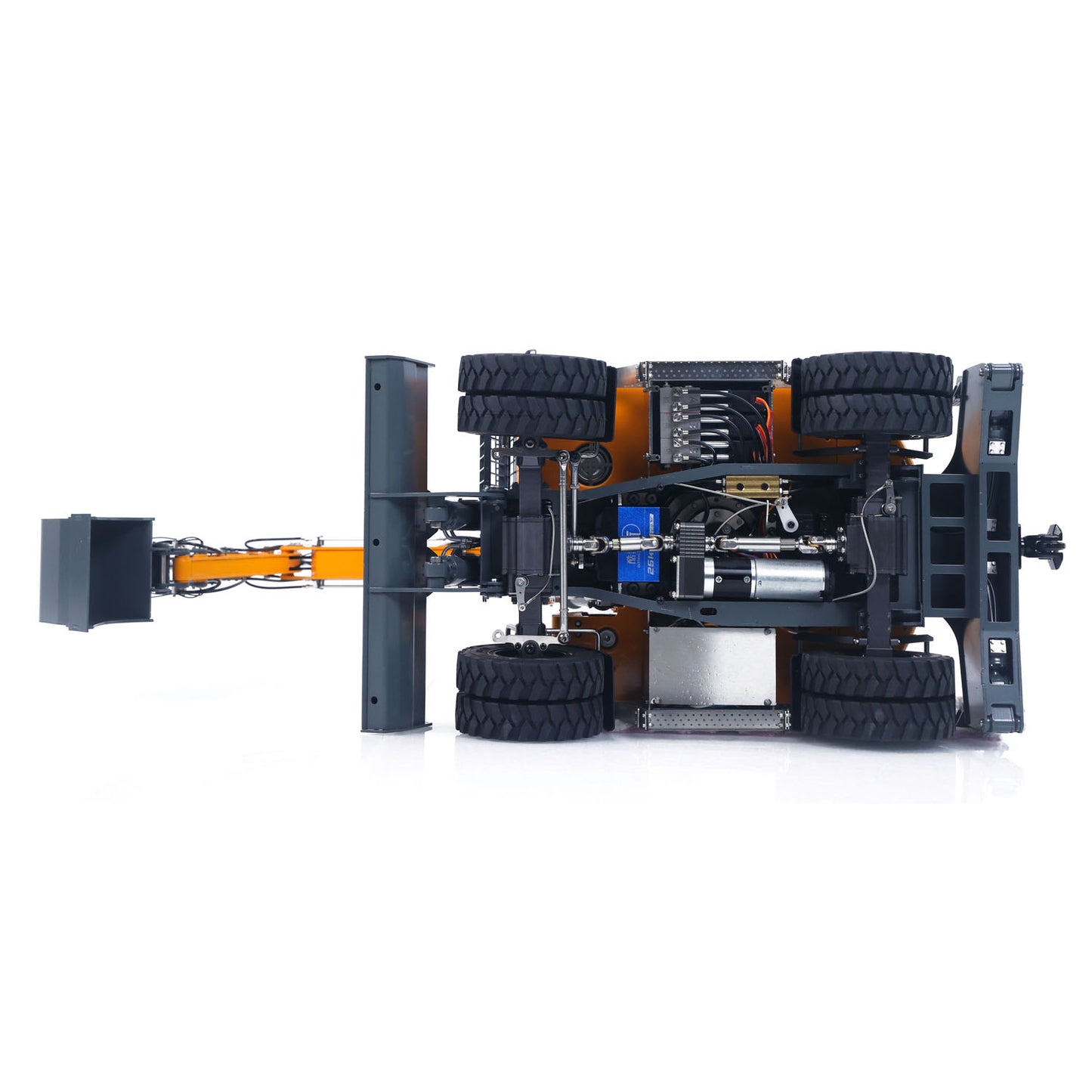 LR914 PRO MAX Metal 4WD 1/14 RC Hydraulic Wheeled Excavator 11-ways Valve RTR Radio Controlled Digger PL18EV Lite Battery Light