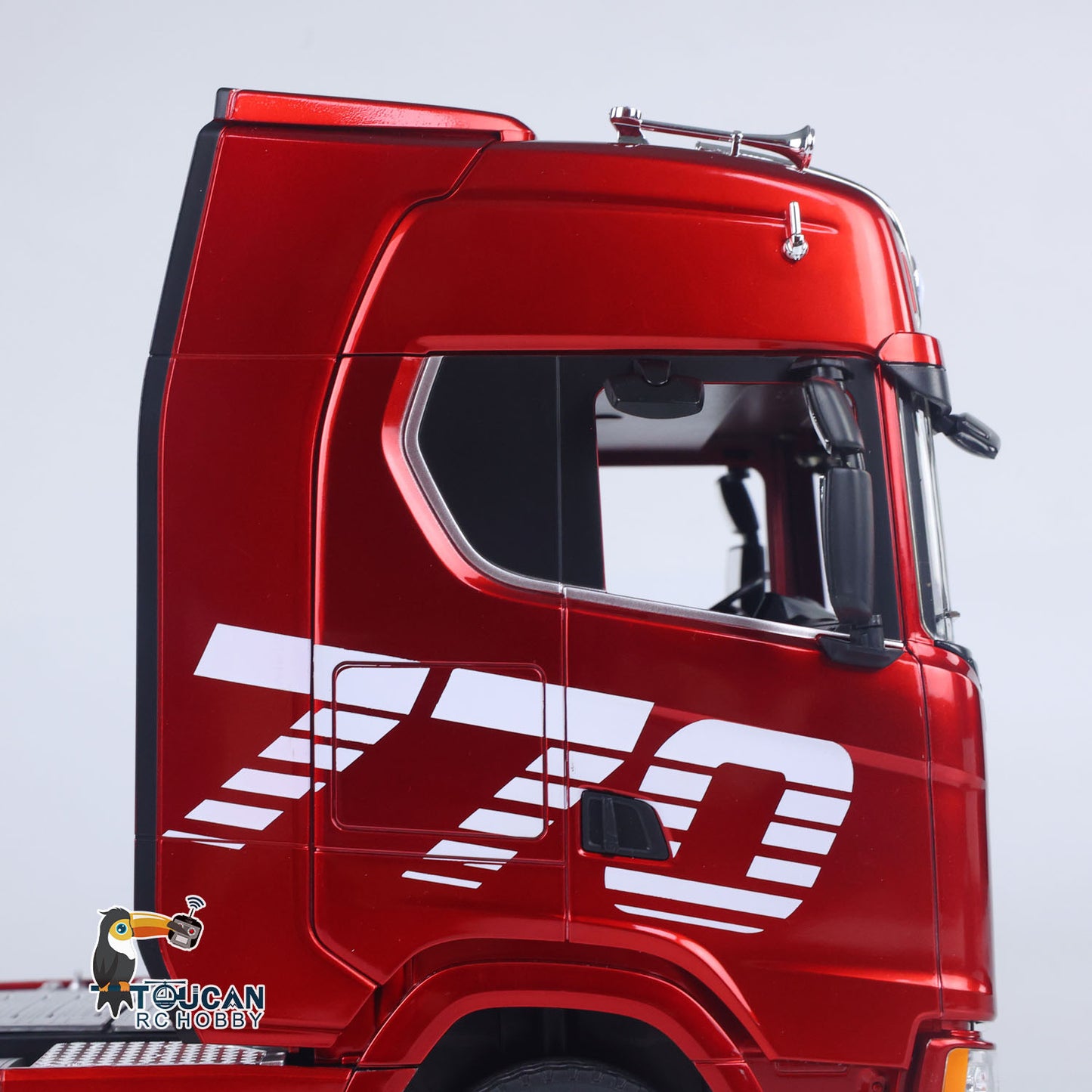 Fast Shipping 770S Plastic 1/18 RC Tractor Truck Toys Finished Model RTR 7.4V Battery Radio 19CH Light Sound Effects Remote Control Lorry Car