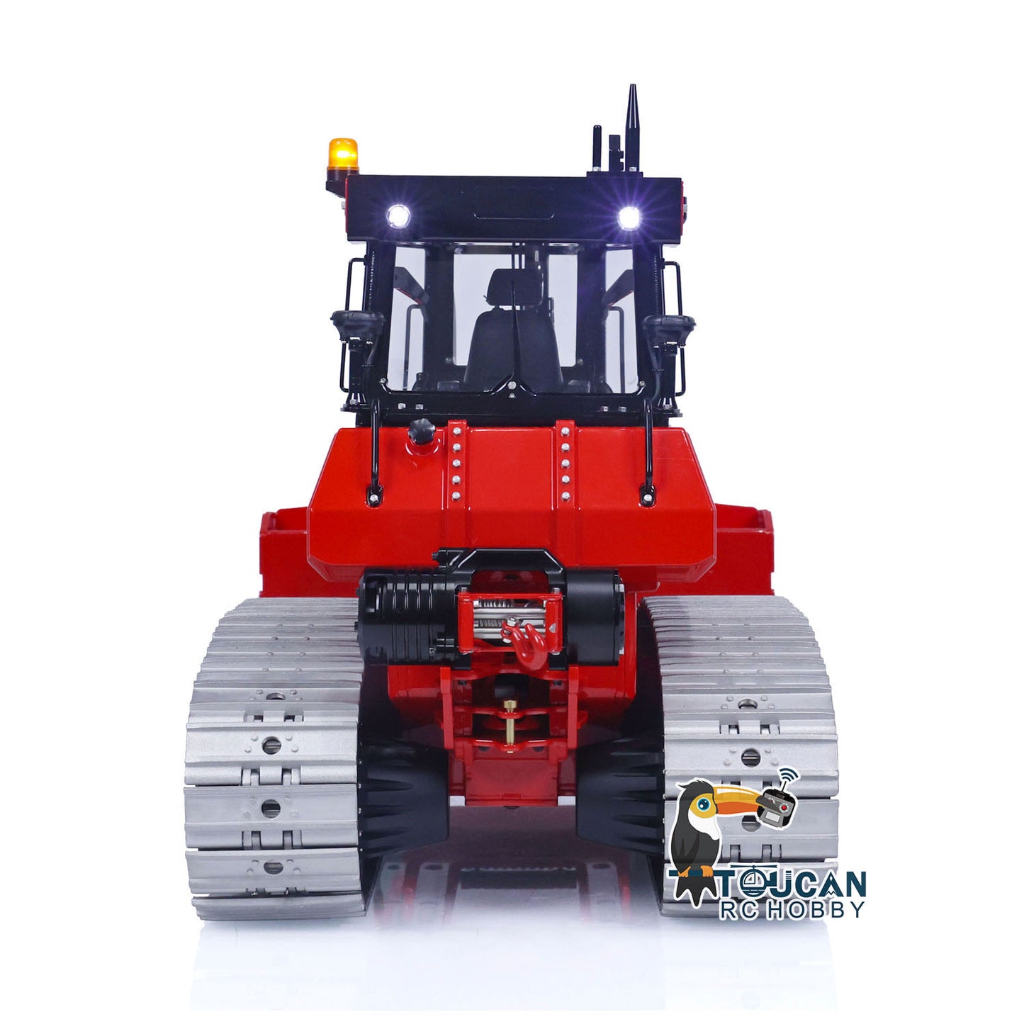 LESU Metal 1/14 Aoue 850K Hydraulic RC Bulldozer RTR Remote Control Dozer Simulation Model DIY Original Tracks FlySky I6S