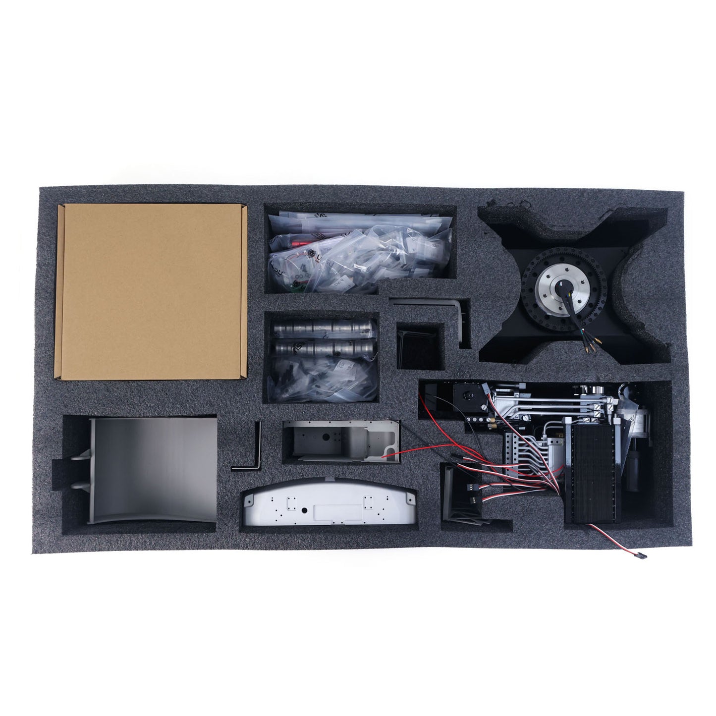 LESU AOUE 2Arms LR956 1/14 RC Hydraulic Excavator Metal KIT Radio Controlled Digger Model 4MPA Dual Pumps Light 6CH Valve Brushless Motor