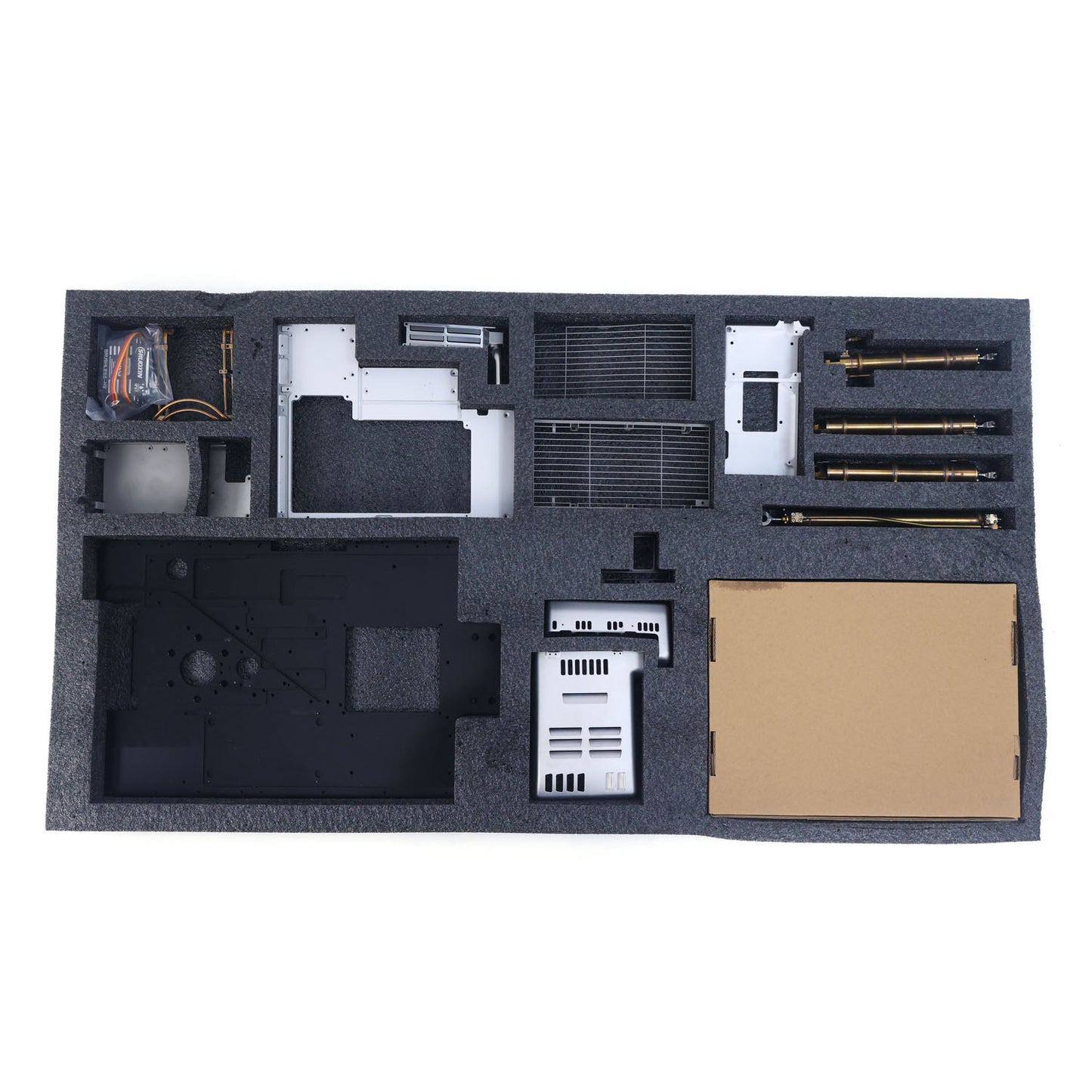 LESU AOUE 2Arms LR956 1/14 RC Hydraulic Excavator Metal KIT Radio Controlled Digger Model 4MPA Dual Pumps Light 6CH Valve Brushless Motor