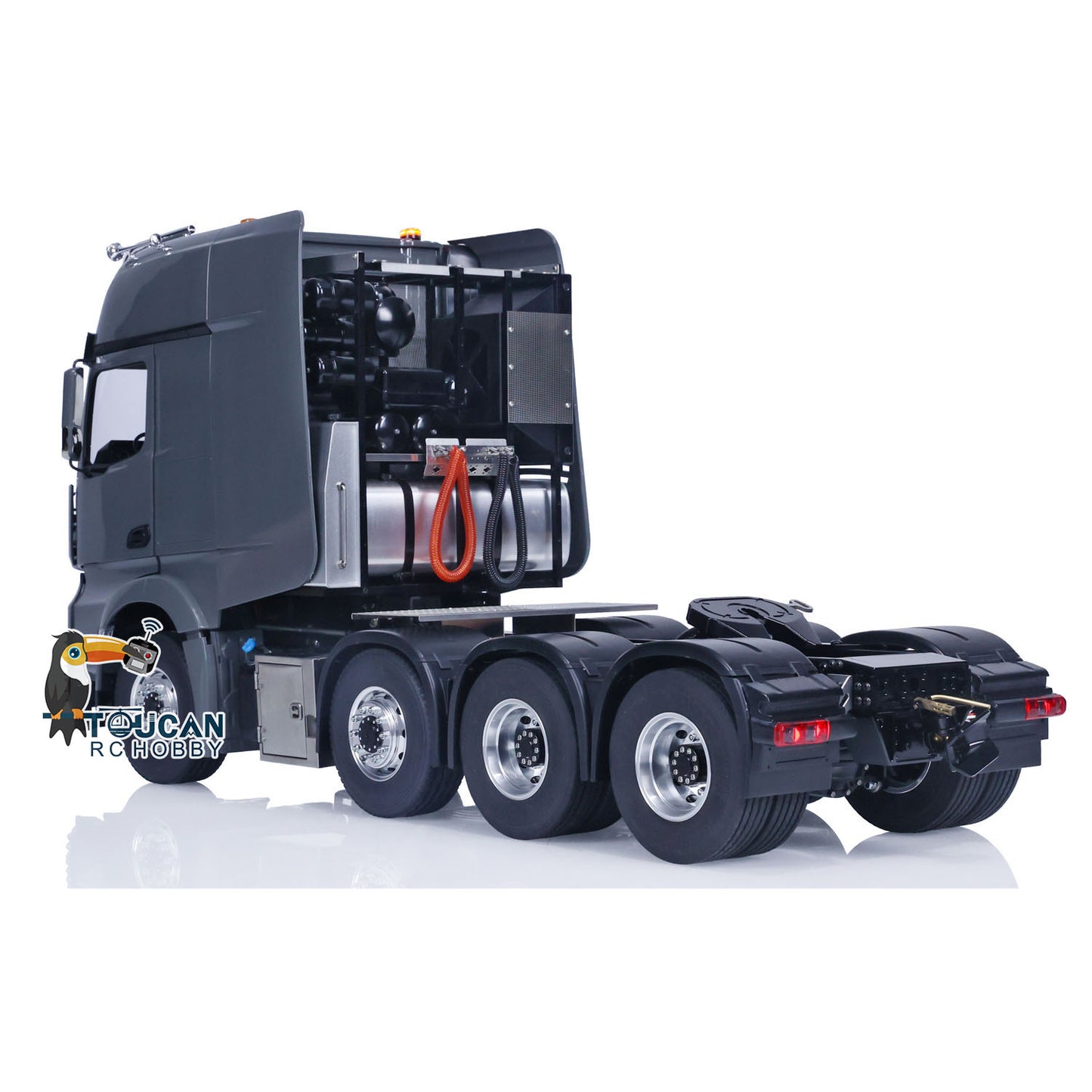 LESU 1:14 Metal Chassis RC Tractor Truck Remote Control Car Painted Assembled Lock Differential Servo Motor ESC