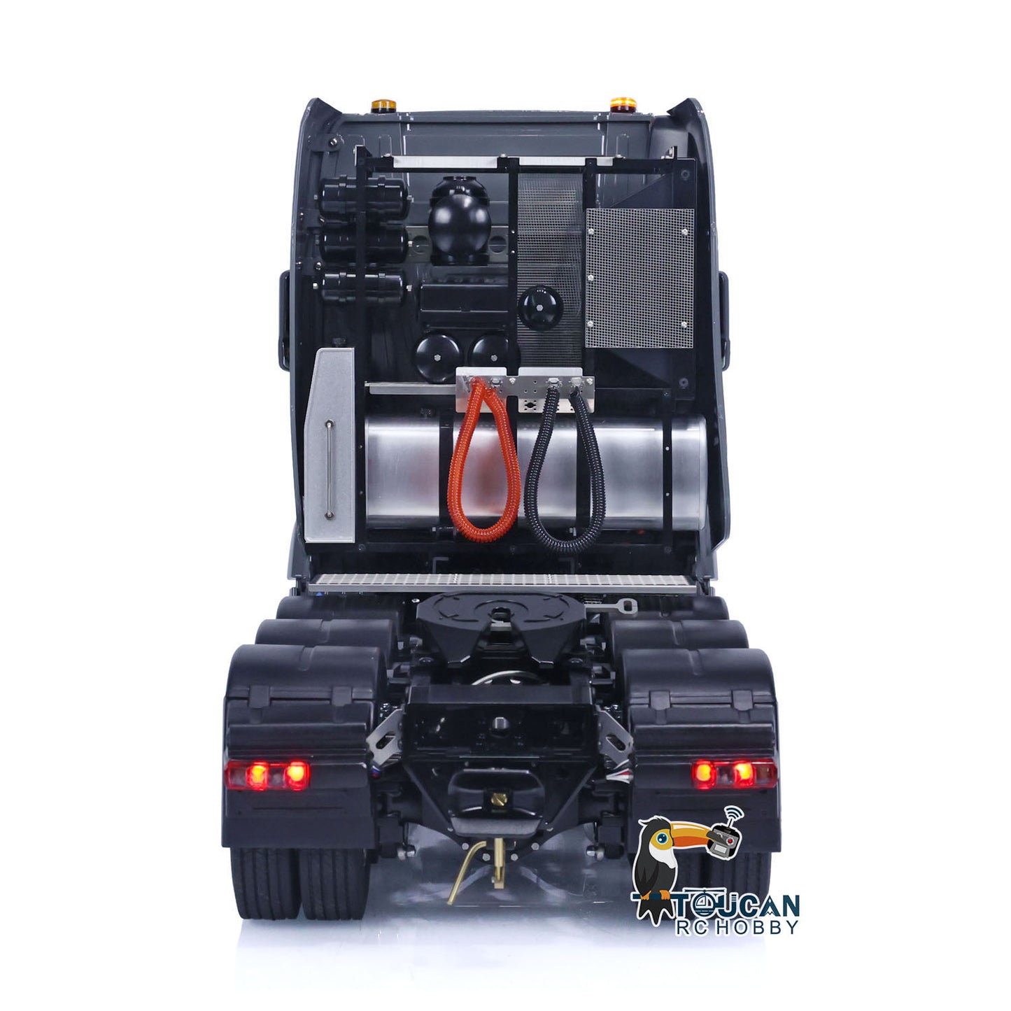 LESU 1:14 Metal Chassis RC Tractor Truck Remote Control Car Painted Assembled Lock Differential Servo Motor ESC