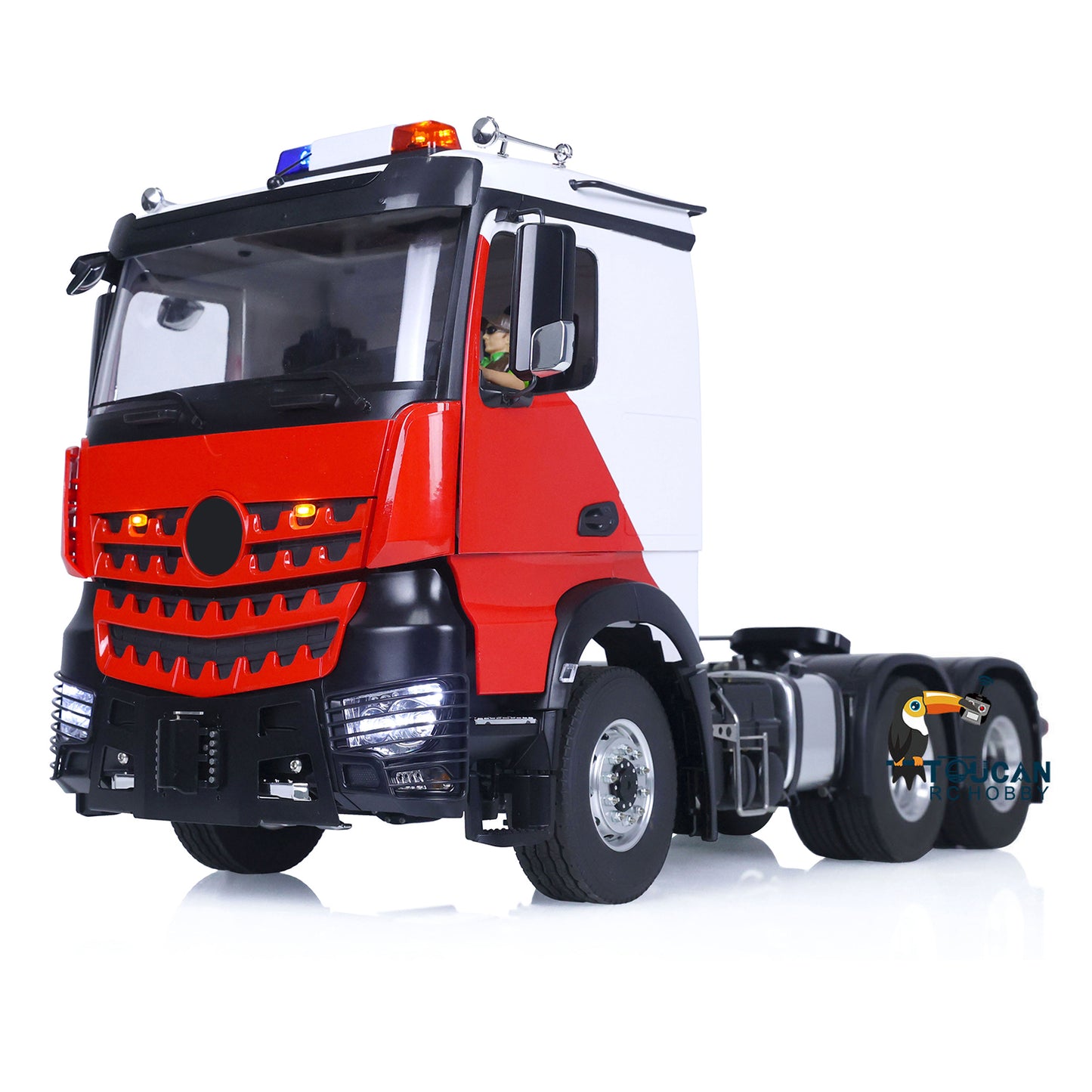 LESU 6*6 1/14 RTR 1851 3363 RC Tractor Truck Electric Radio Controlled Car Simulation Model 2Speed Gearbox Light Sound