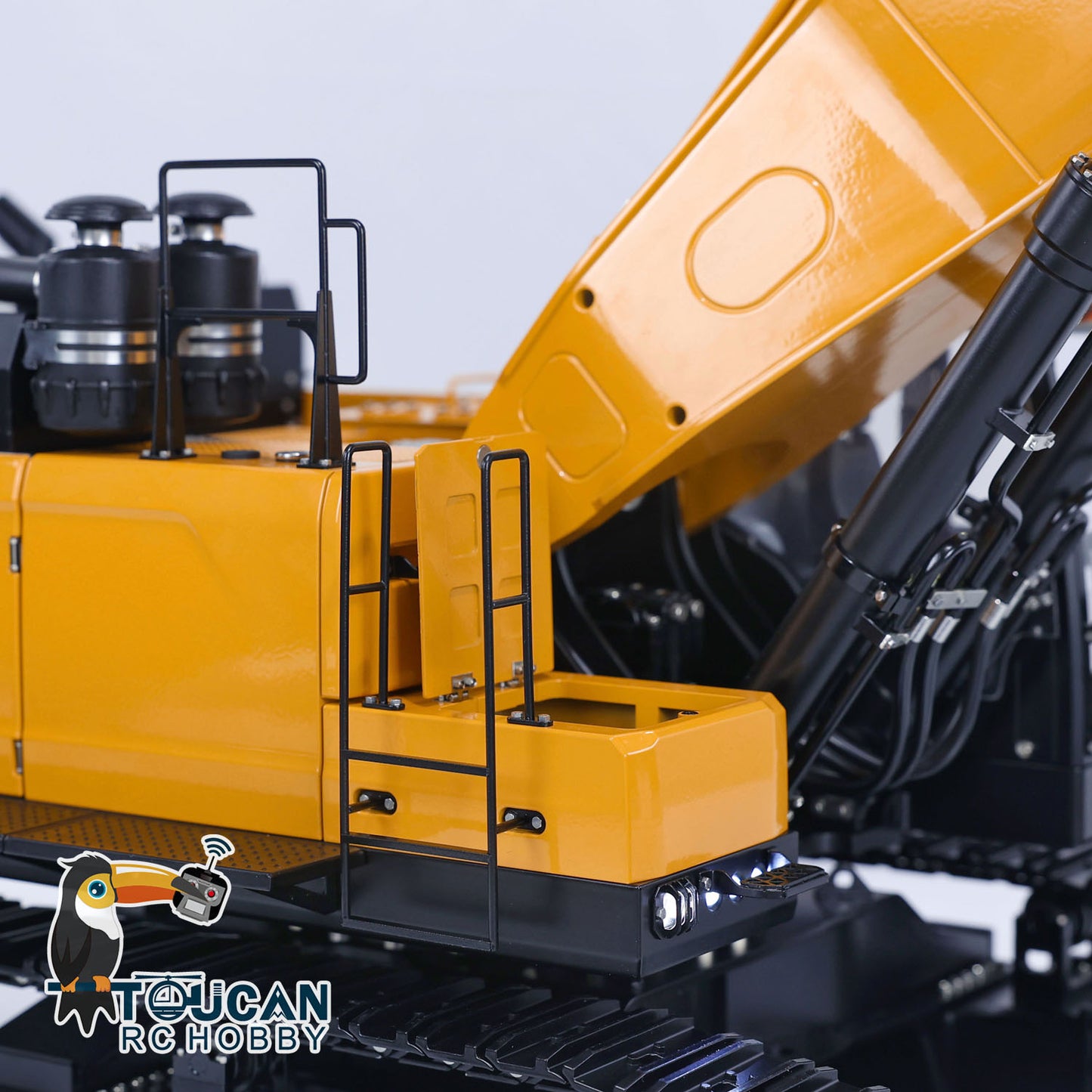 Kabolite K980 1/14 Hydraulic RC Excavator SY980H Giant PL18 Radio Control Digger Metal Track Srive System 3-way Large Directional Valve