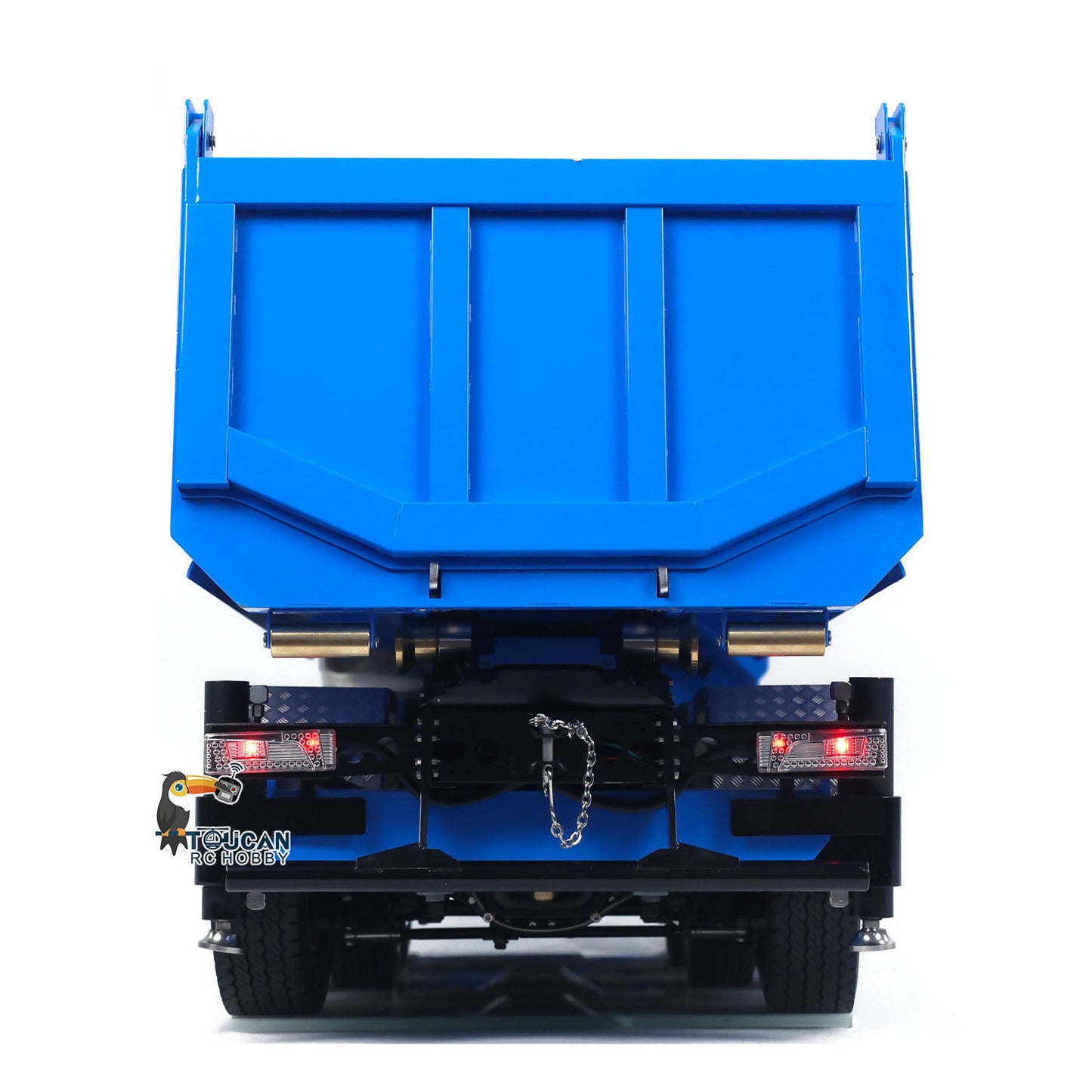 10x10 Metal Chassis 770S 1/14 RC Hydraulic Dump Truck Crane Full Tipper Machine