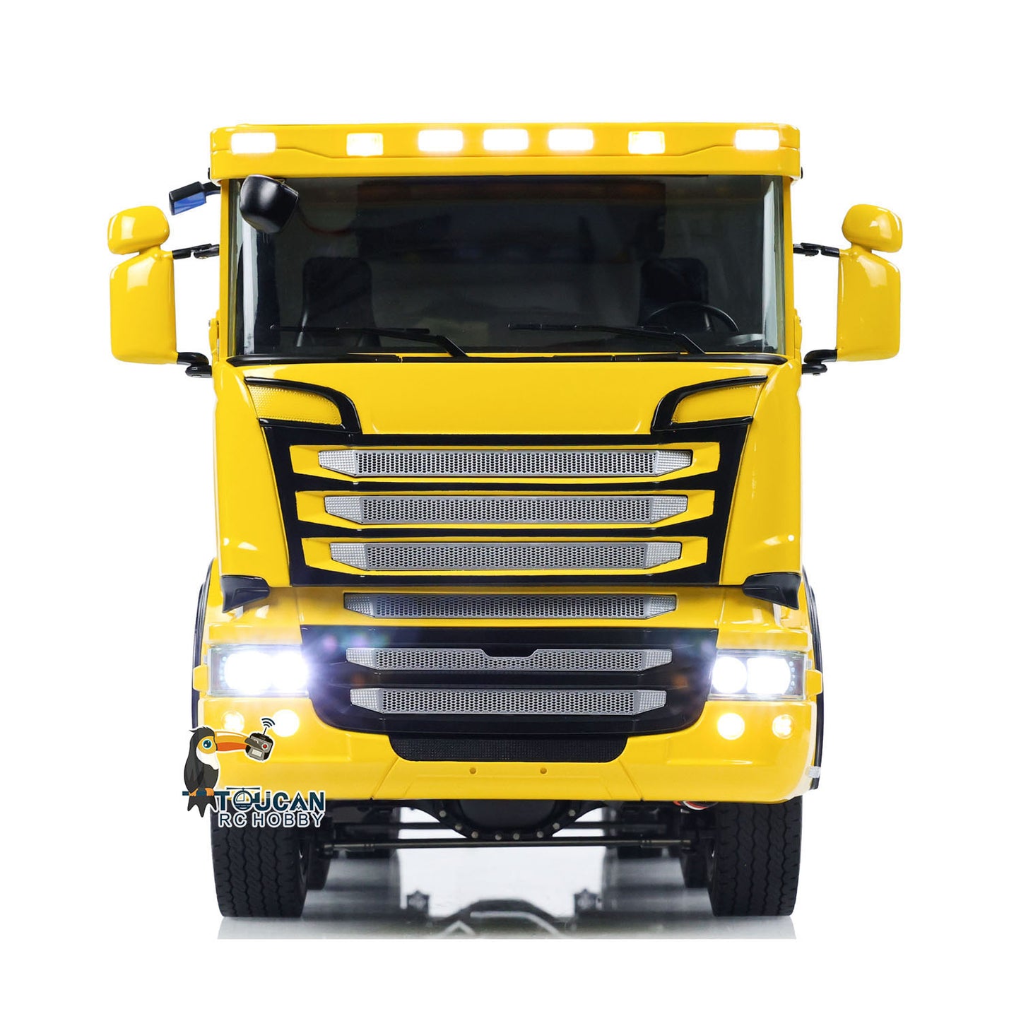 Metal 1/14 Hydraulic RC Dump Truck 8x8 Full Tipper Differential Lock Axles 3Speed Gearbox Wheel Hub Reduction Flysky Radio