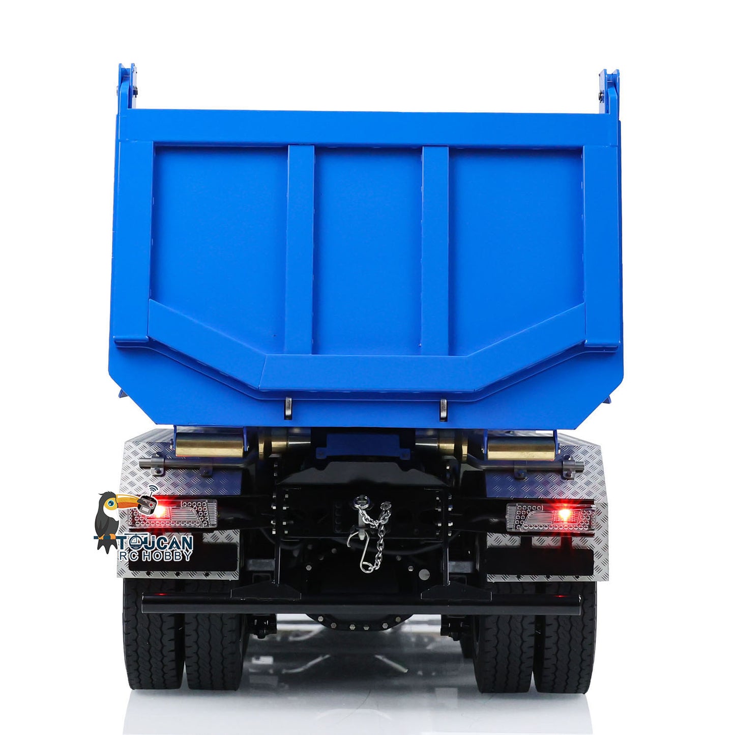 Metal 1/14 Hydraulic RC Dump Truck 8x8 Full Tipper Differential Lock Axles 3Speed Gearbox Wheel Hub Reduction Flysky Radio