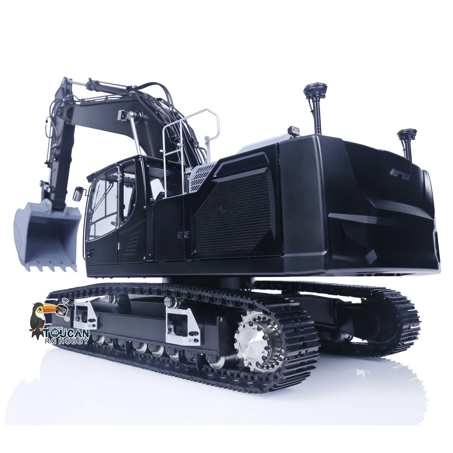 1/14 Metal LESU LR945 RC Hydraulic Excavator PL18EV Lite RTR Engineering Vehicle KIT/RTR Versions for Options 795*268*257mm