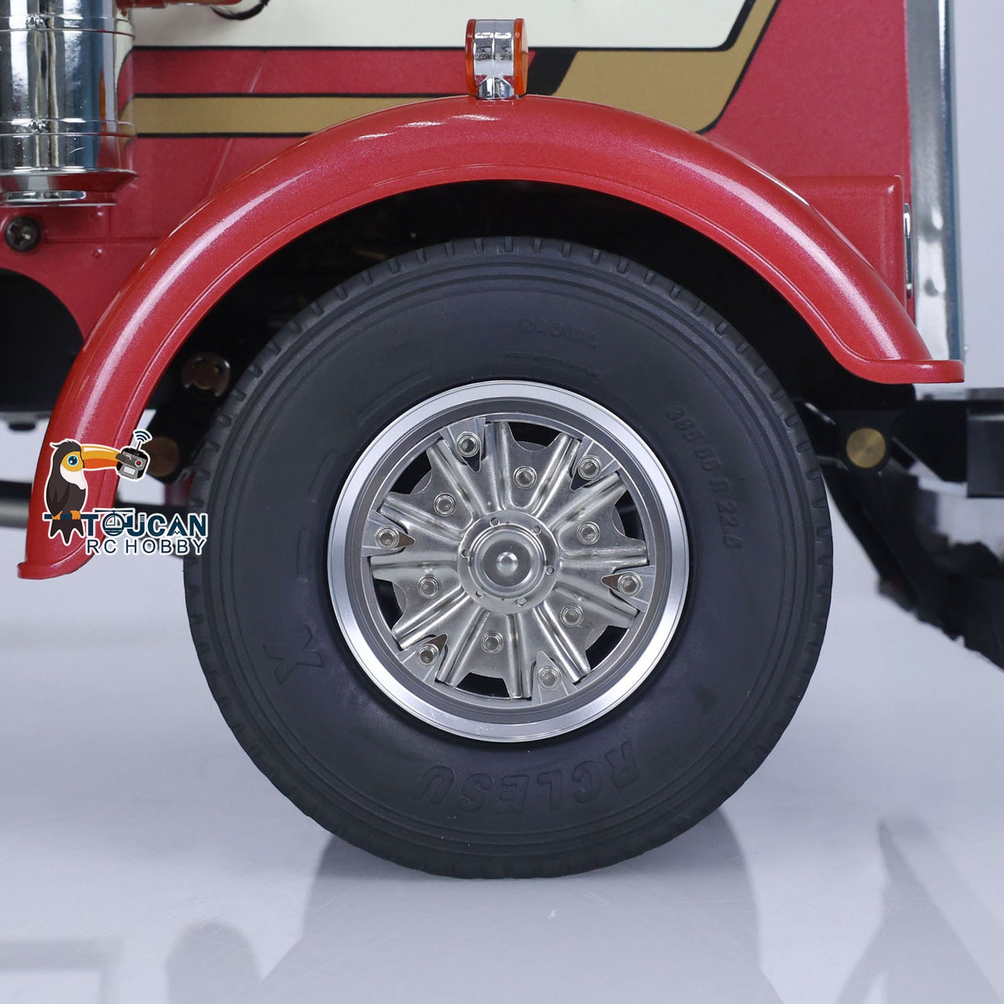 Assembled 1/14 TAMIYA 56301 6x6 King Hauler RC Tractor Truck RTR Metal Chassis Car Model Model Sound Light Radio Battery