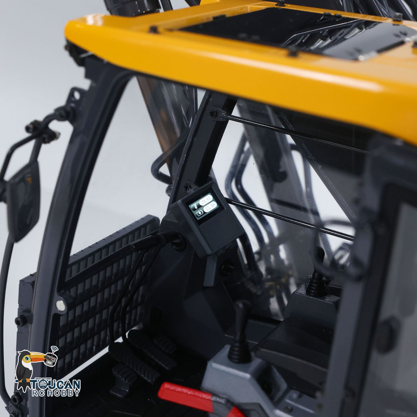 Super Frog 3 Pumps E400 Pro 6CH Valve Thumb Type 1/14 RC Hydraulic Excavator Metal Remote Control Digger Frsky X14 Radio Sound