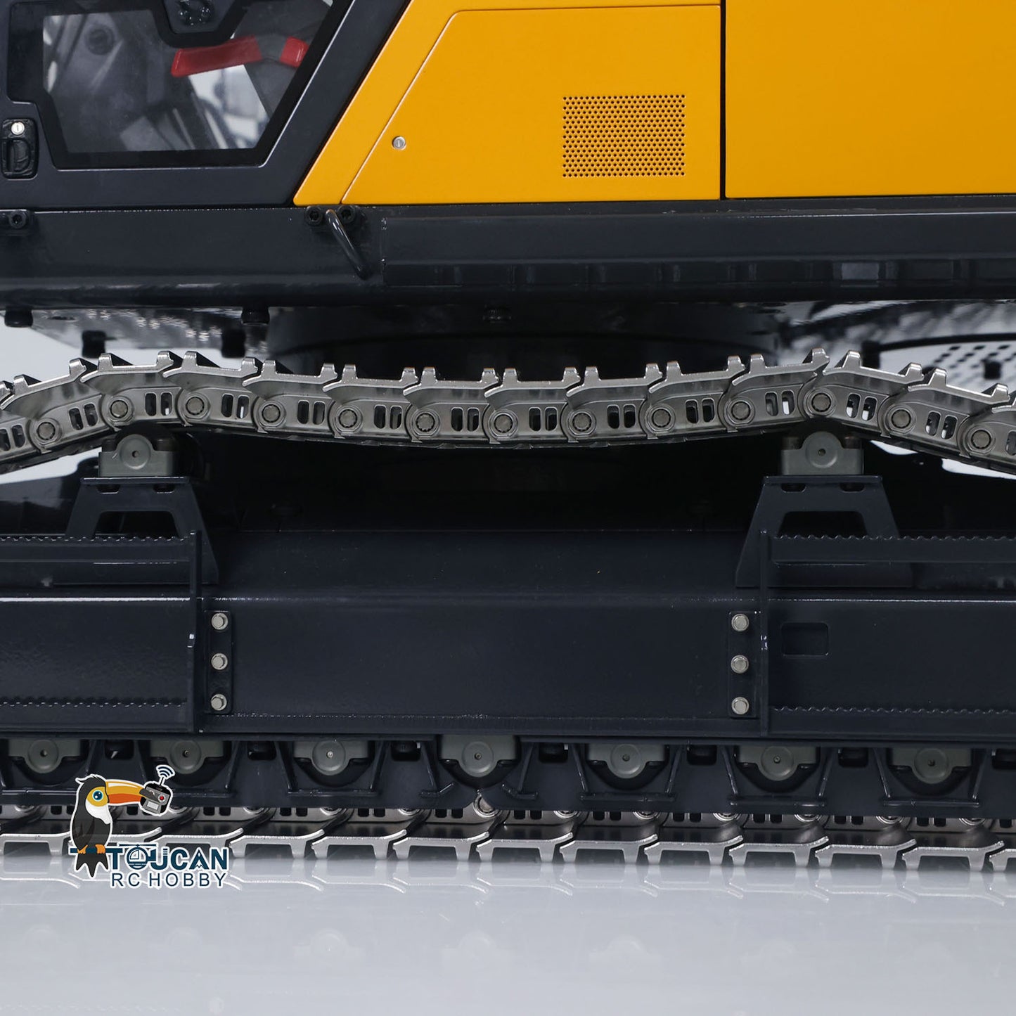 Super Frog 3 Pumps E400 Pro 6CH Valve Thumb Type 1/14 RC Hydraulic Excavator Metal Remote Control Digger Frsky X14 Radio Sound