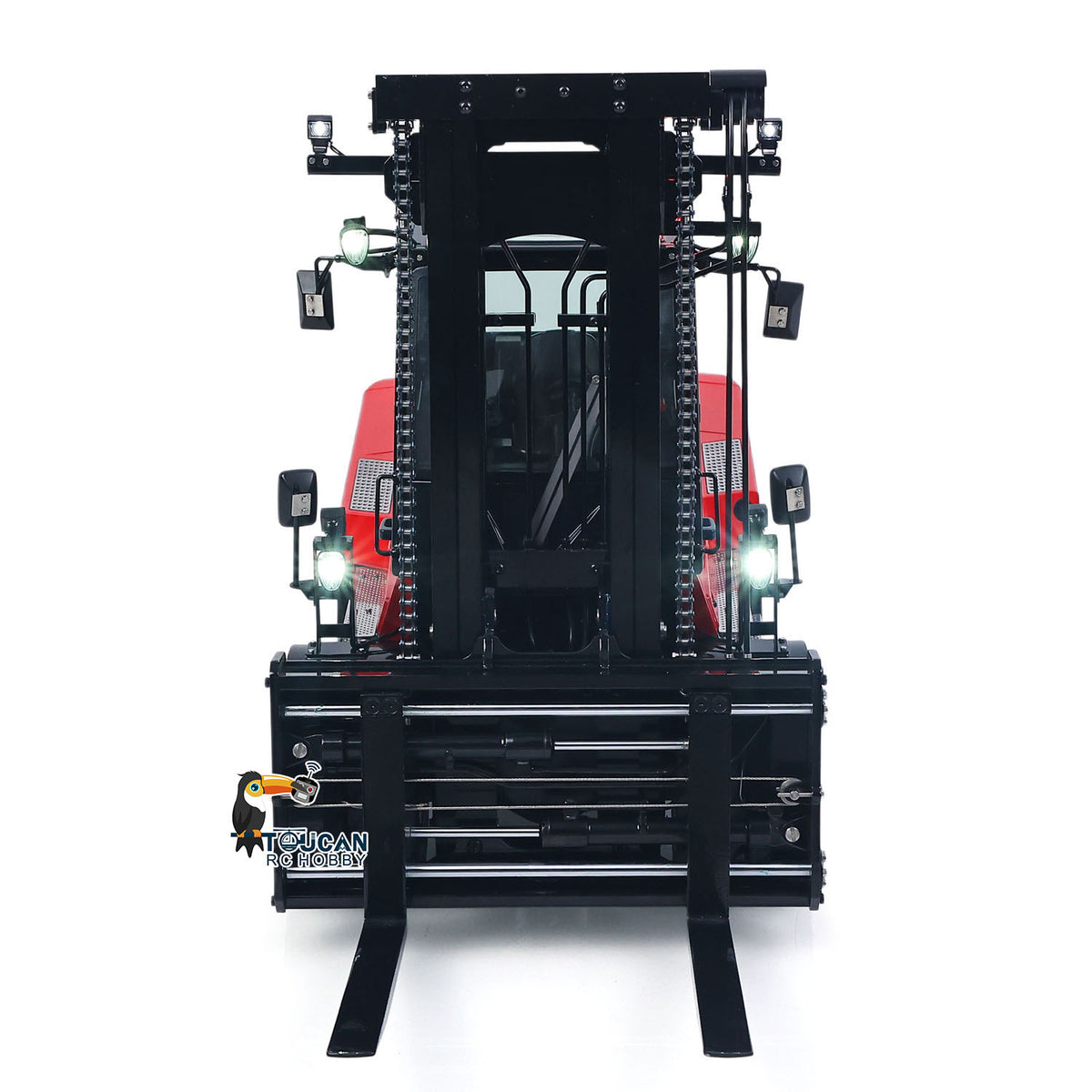 Fast Free Shipping for EU Kabolite K180-100 1/14 4X2 RWD Remote Control Hydraulic Forklift 3-Way Vavles RTR Flysky ST8 Radio Light System Sound Battery