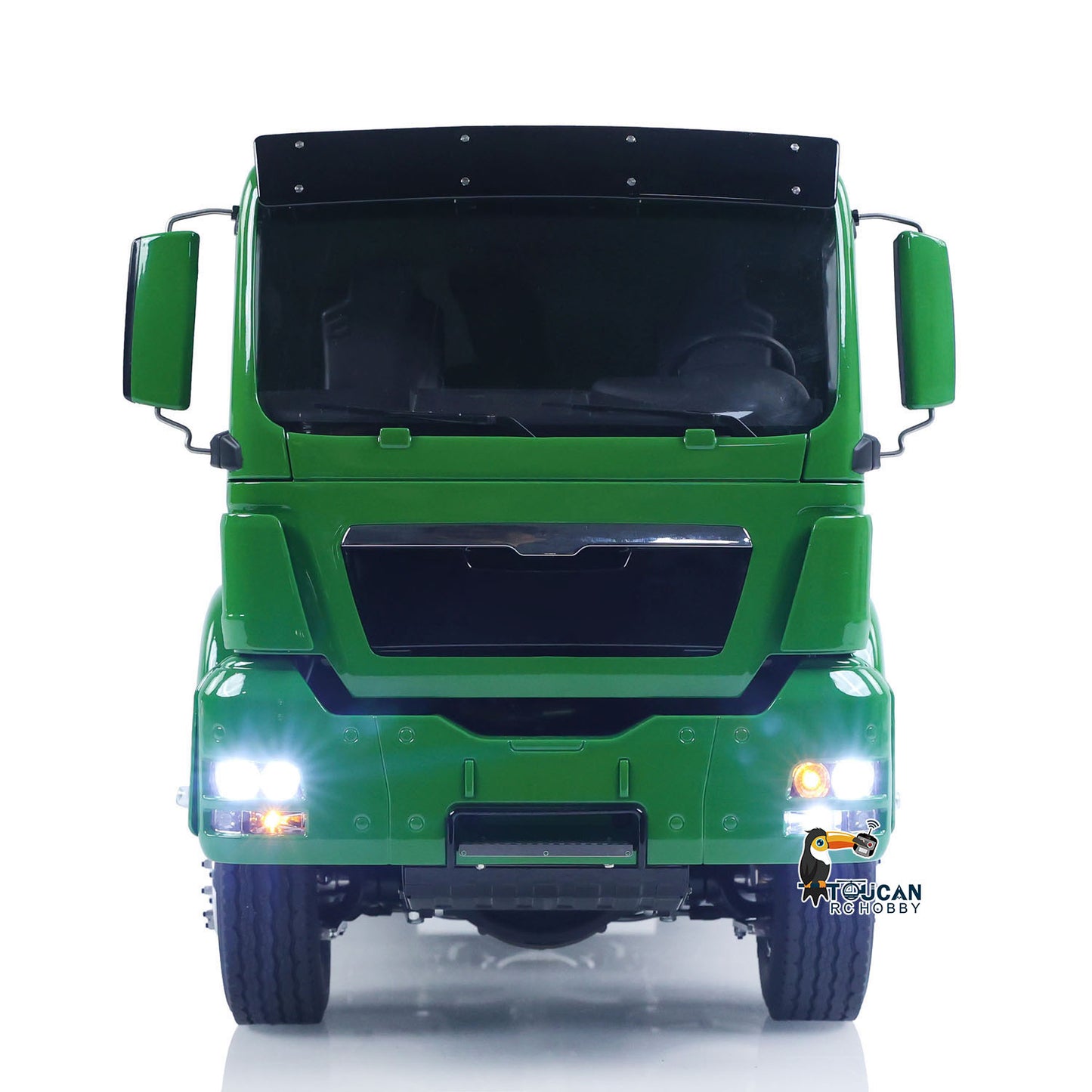 LESU Metal 1/14 RC Hydraulic Swing Arm Garbage Truck 4X4 Skip Loader RTR TGS Car