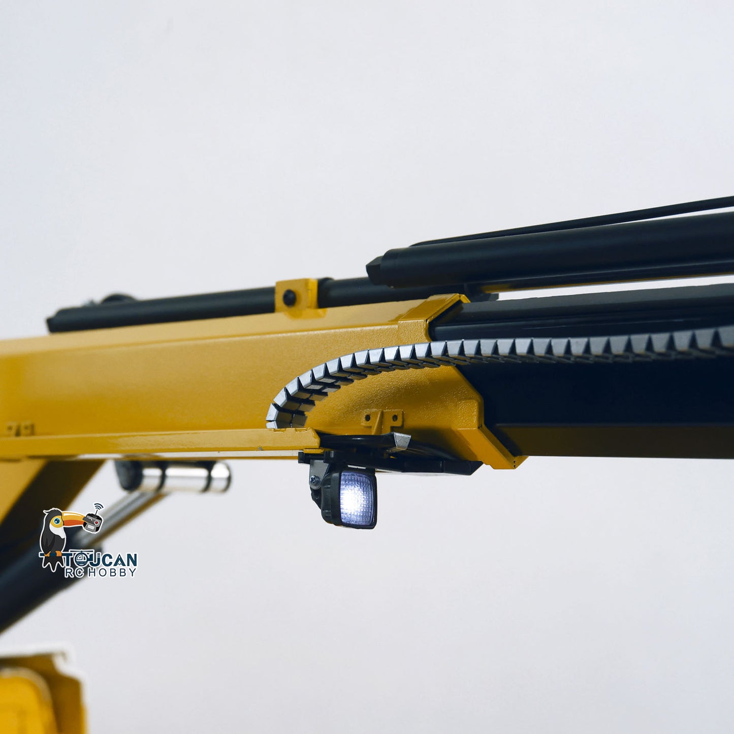 770S 10x10 1/14 Hydraulic Crane RC Tipper Car Metal Full Dump Truck RTR Battery