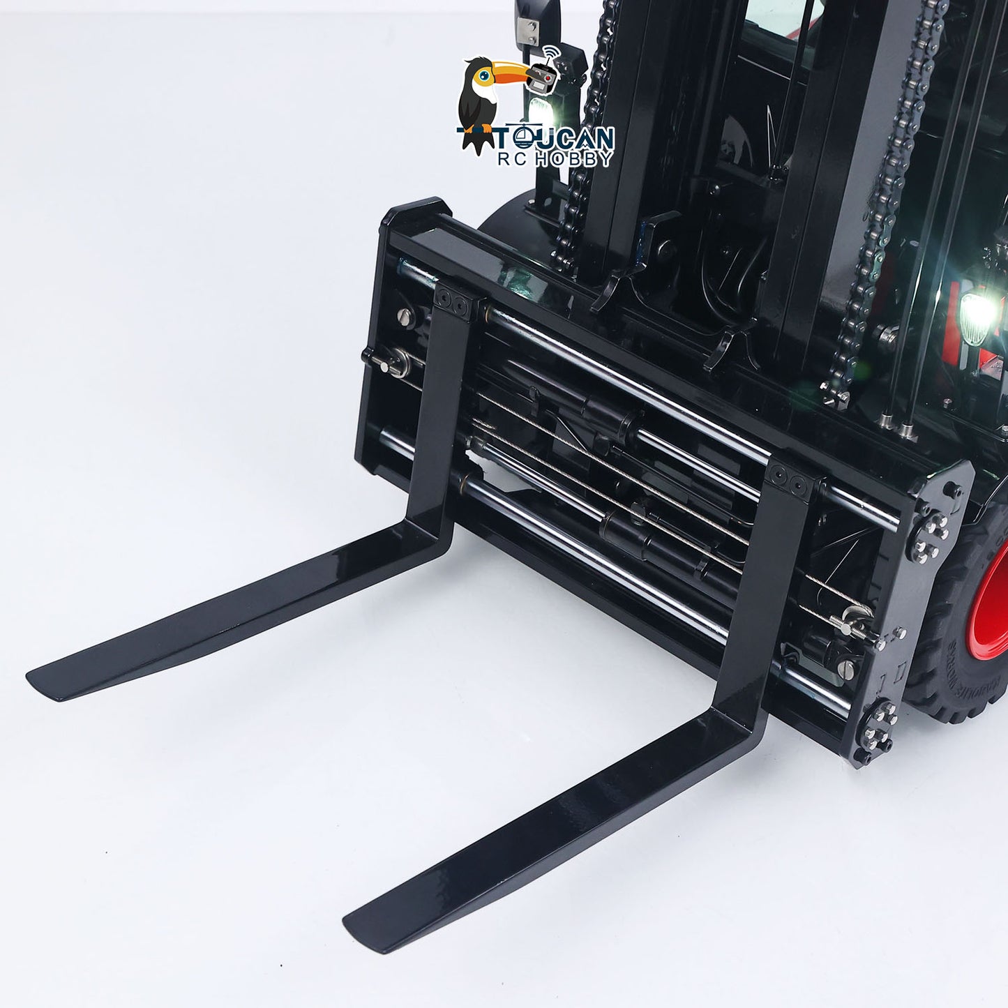Pre-order Kabolite K180-100 1/14 4X2 RWD Remote Control Hydraulic Forklift 3-Way Vavles RTR Flysky ST8 Radio Light System Sound Battery