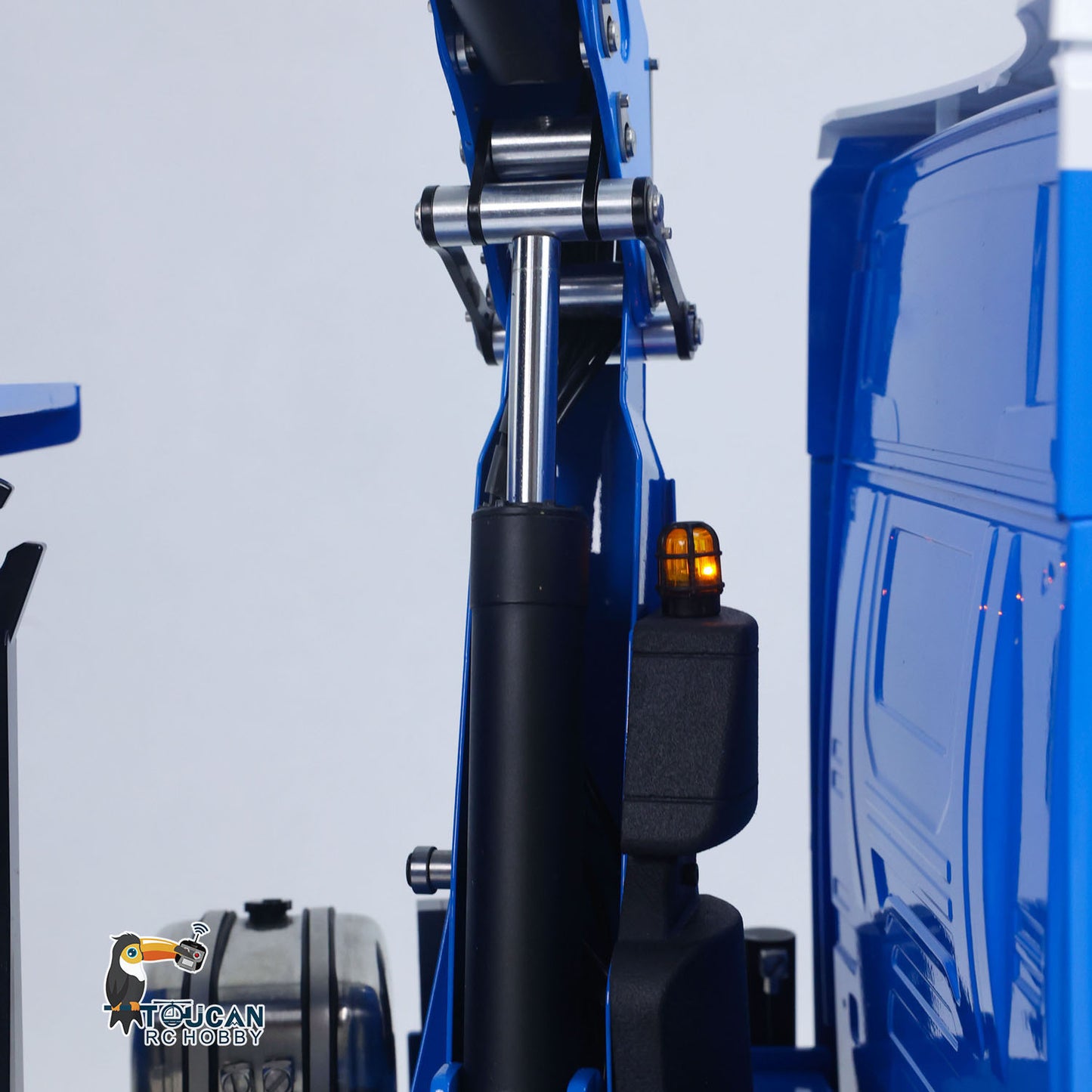 10x10 Metal Chassis 770S 1/14 RC Hydraulic Dump Truck Crane Full Tipper Machine