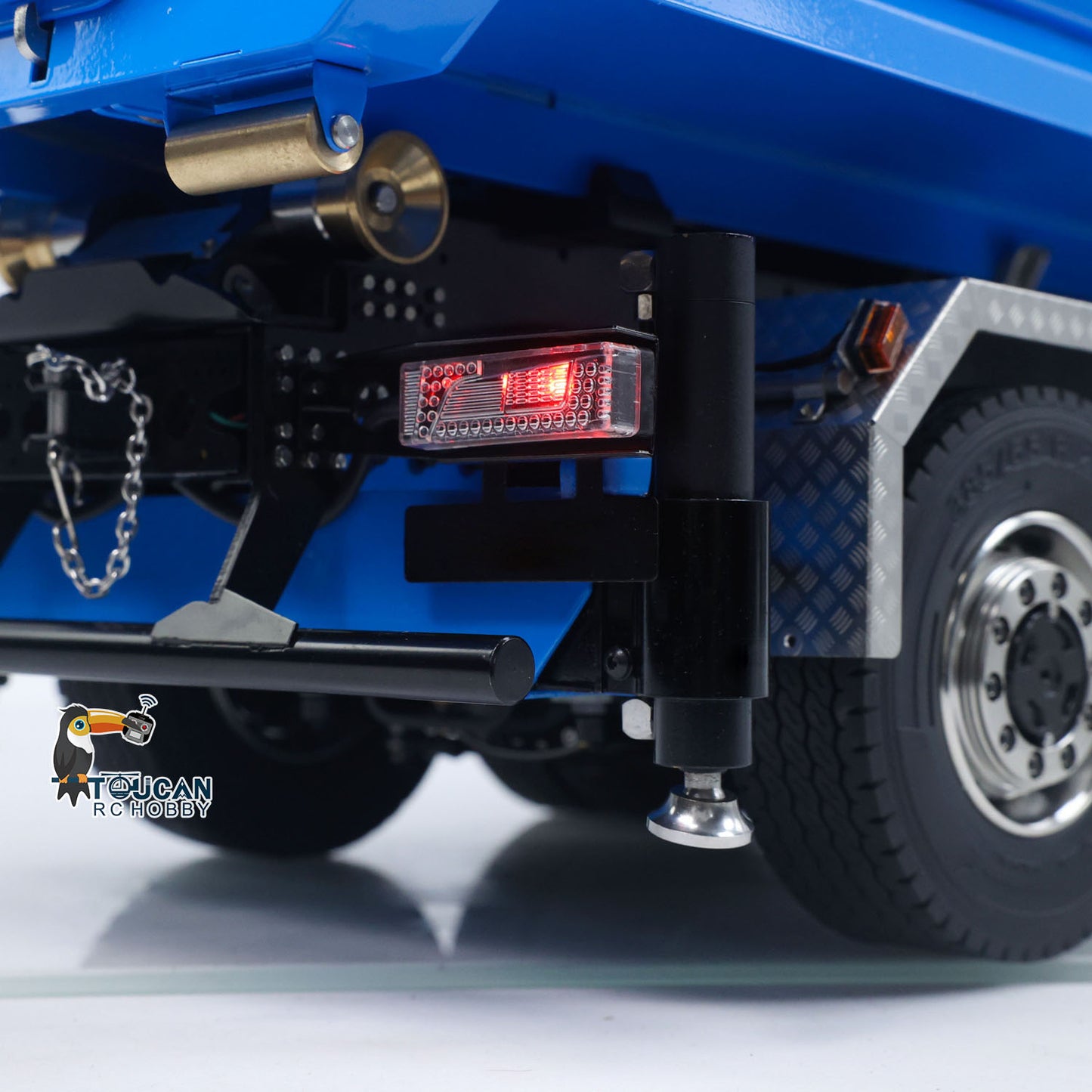 10x10 Metal Chassis 770S 1/14 RC Hydraulic Dump Truck Crane Full Tipper Machine